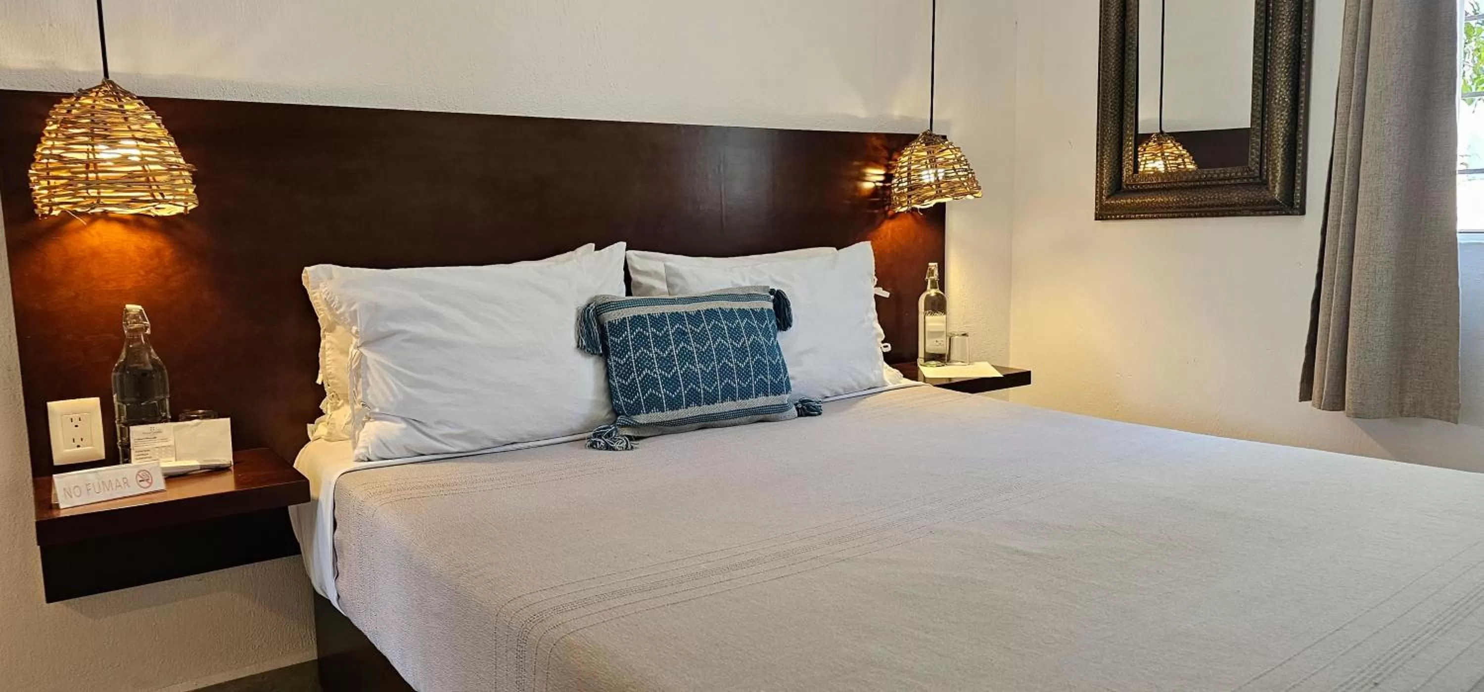 Garden, Bed in Plaza Chapala Hotel