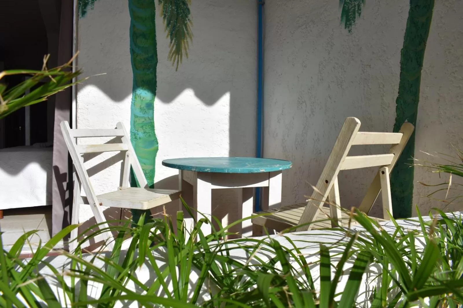 Inner courtyard view in Hotel Palma de Mallorca