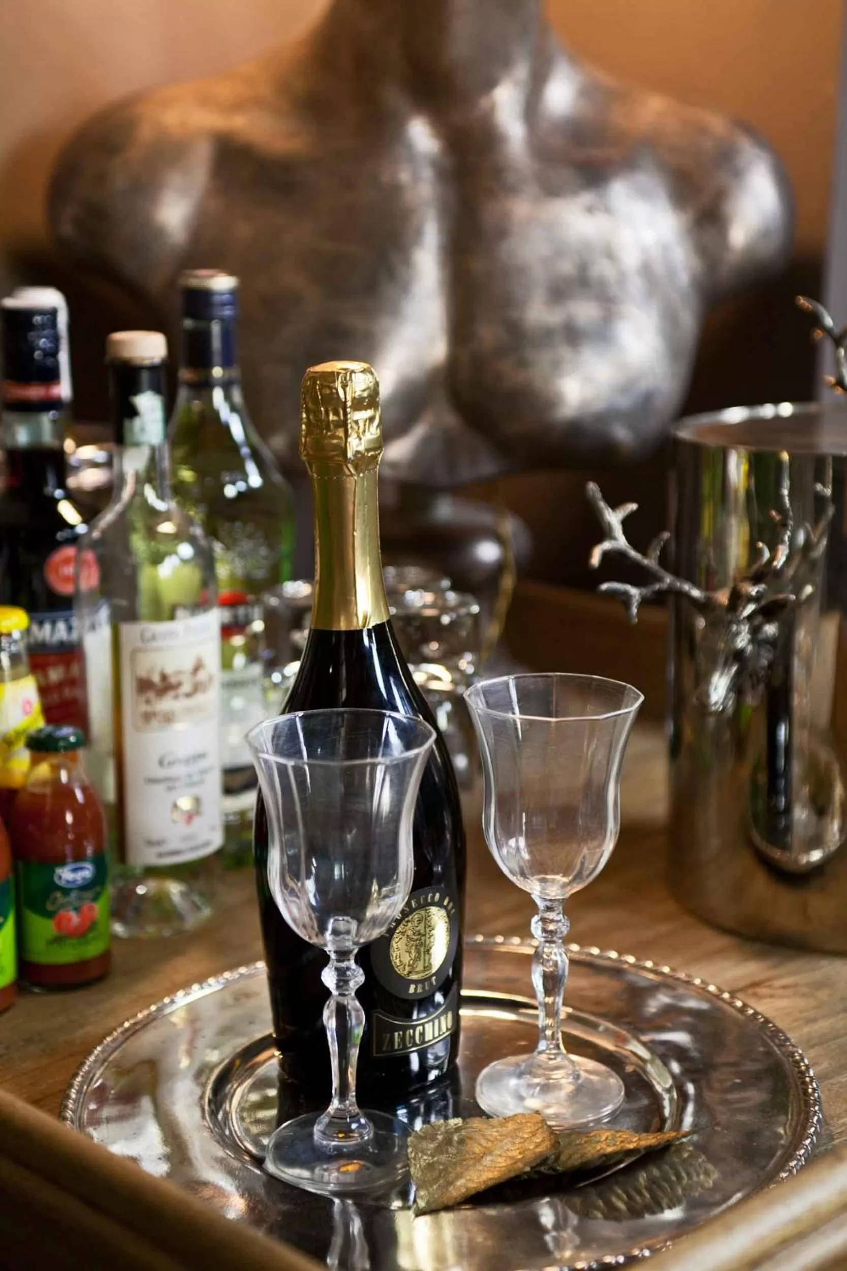 Lounge or bar in Porcellino Gallery Art Boutique BB