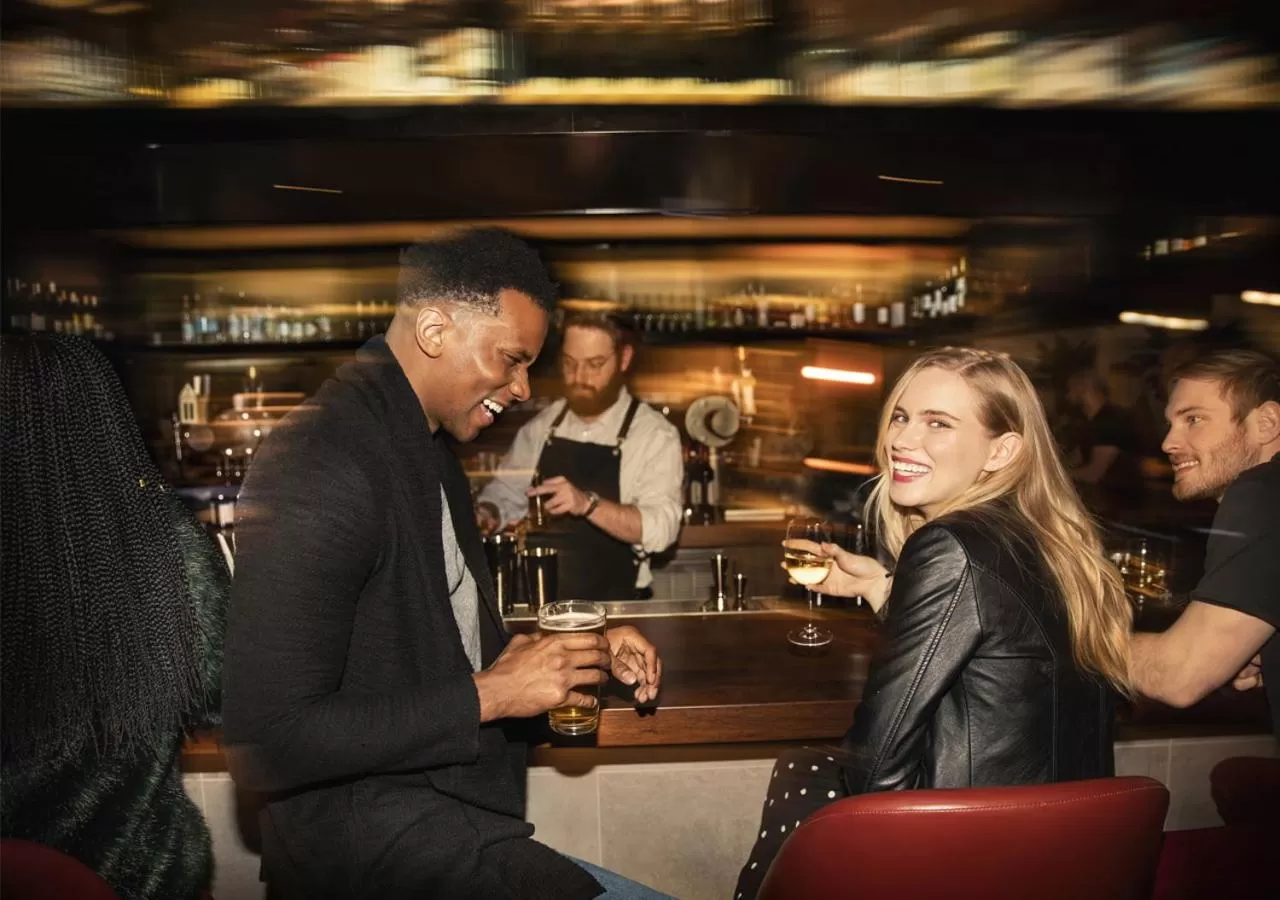 Patio in The Colonnade Hotel