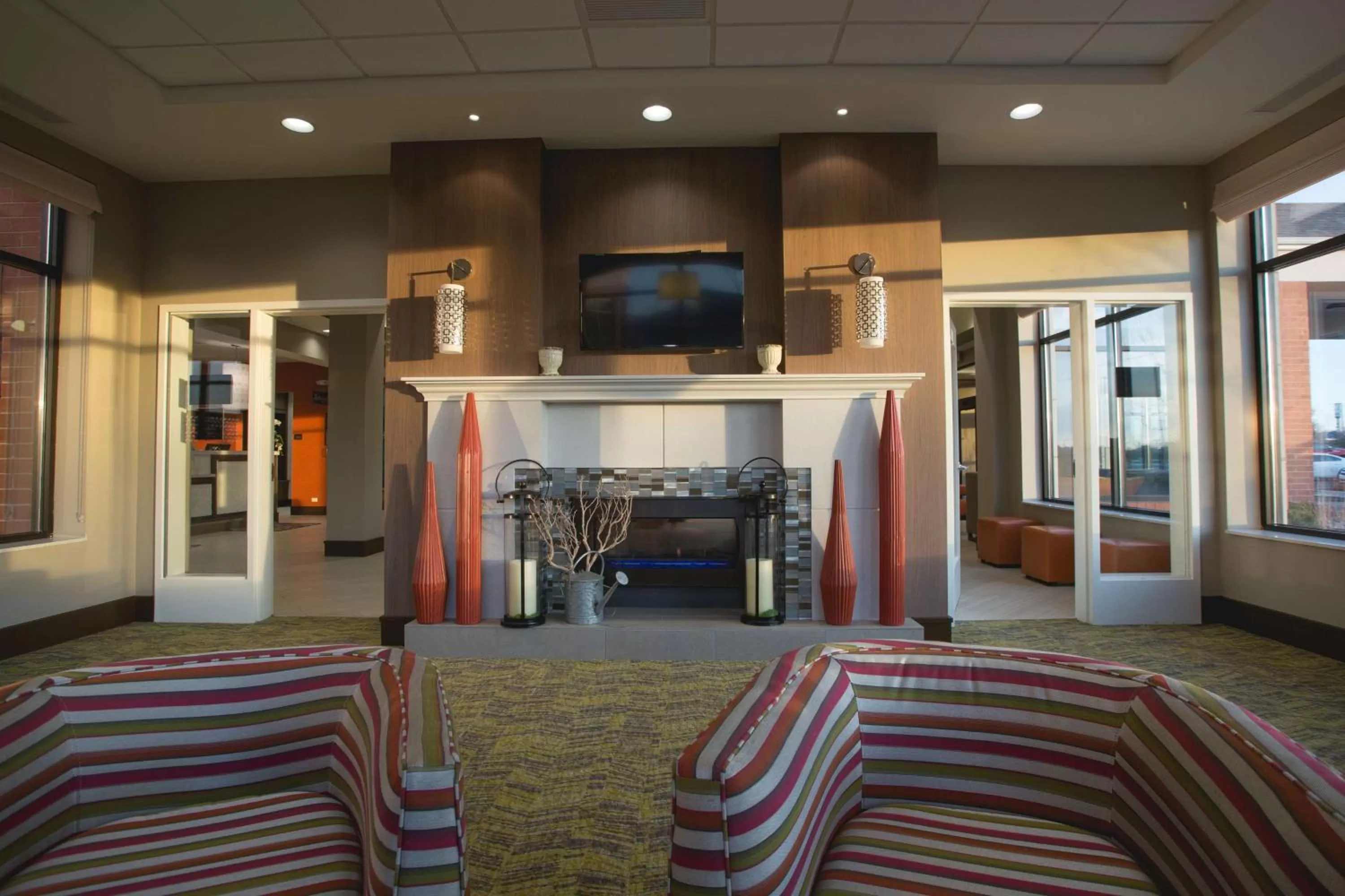 Lobby or reception in Hilton Garden Inn Bolingbrook I-55