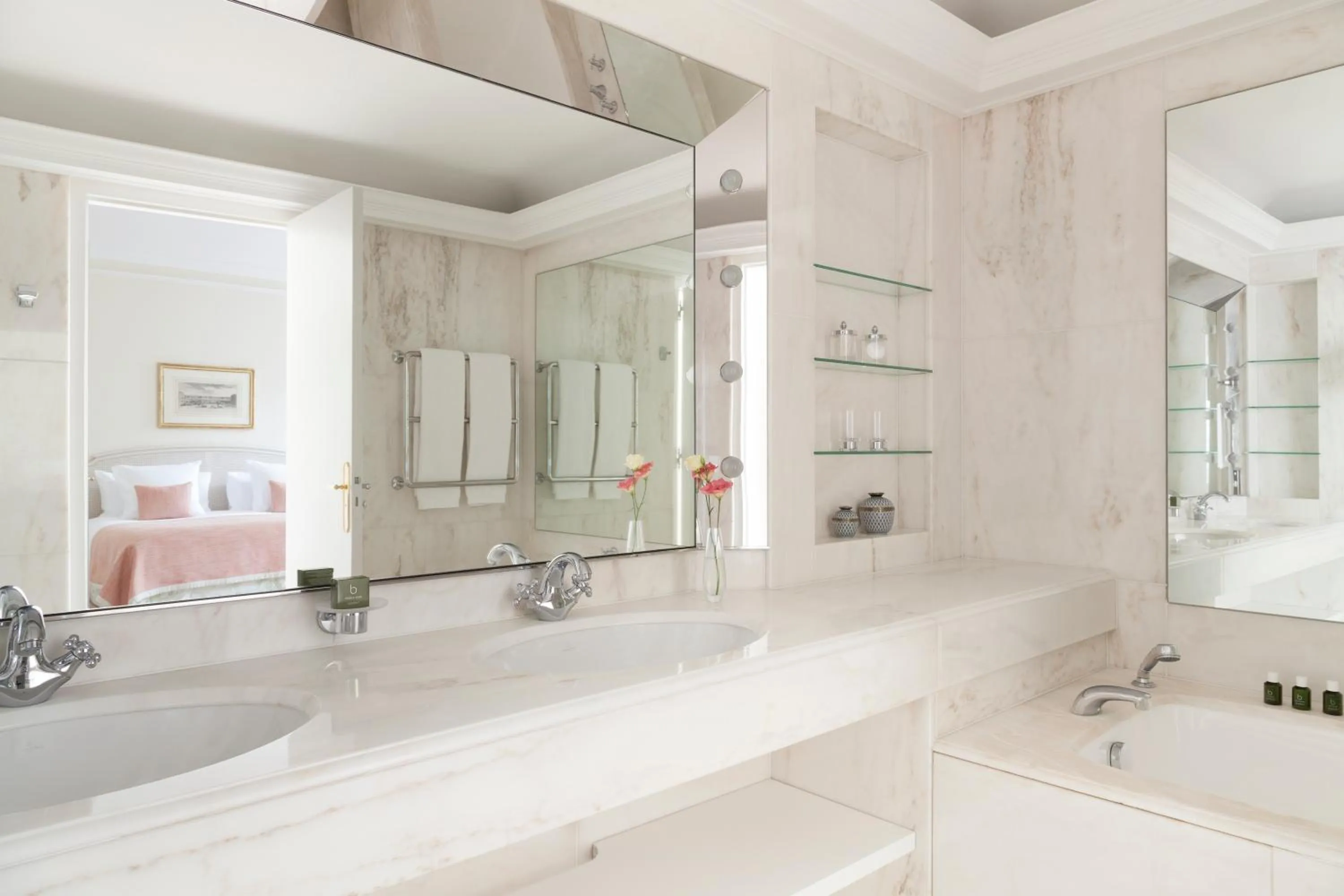 Bathroom in Le Bristol Paris, Oetker Hotels