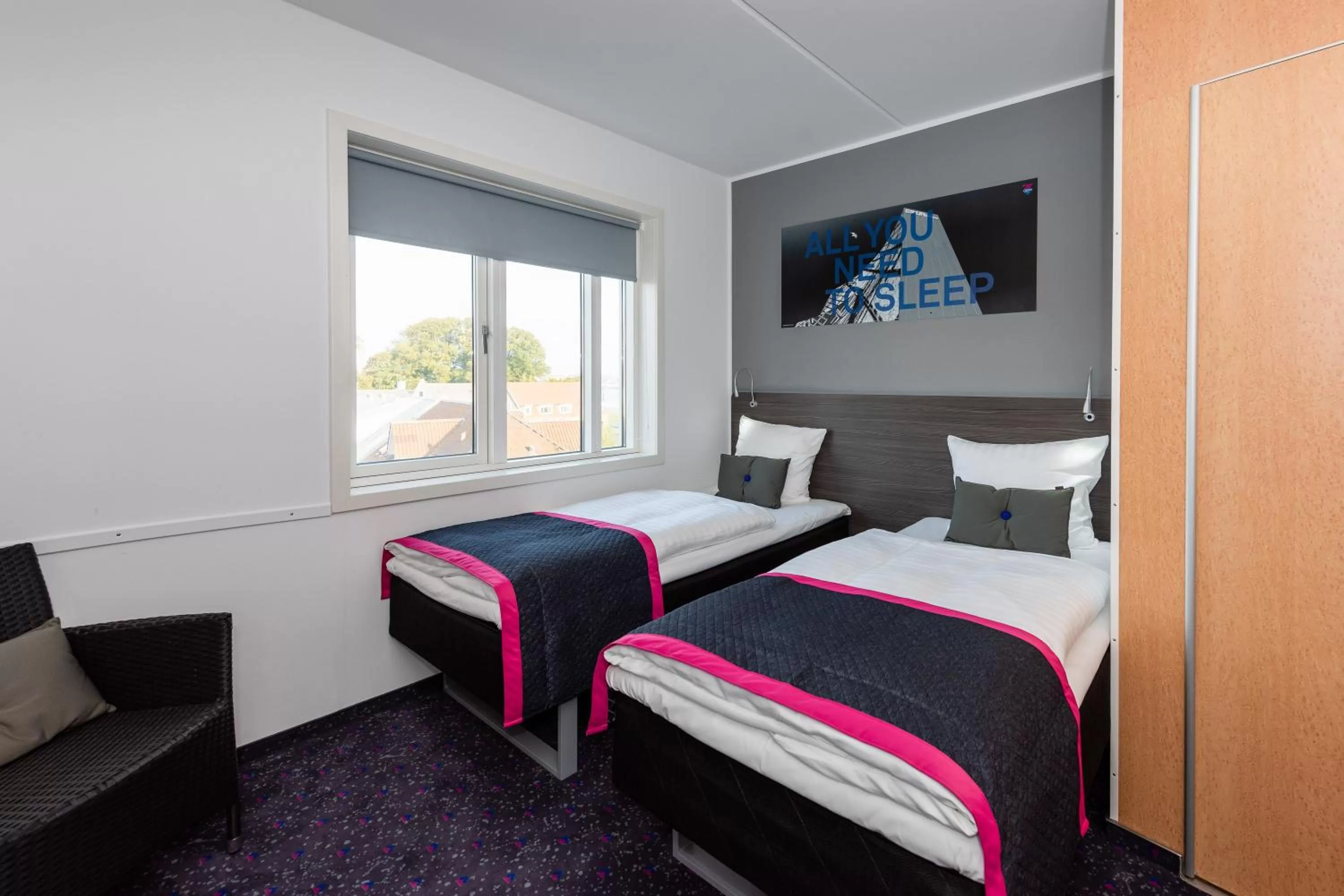 Bed in Cabinn Aalborg