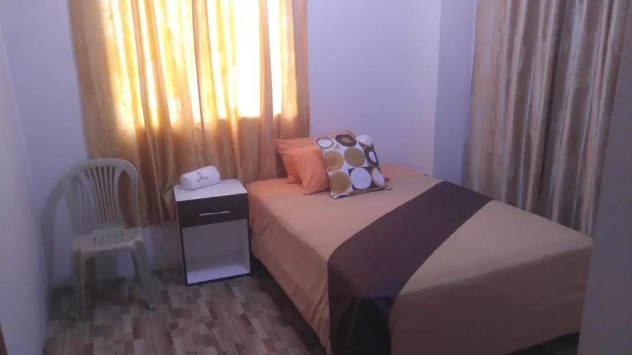 Bed in Hotel San Fernando