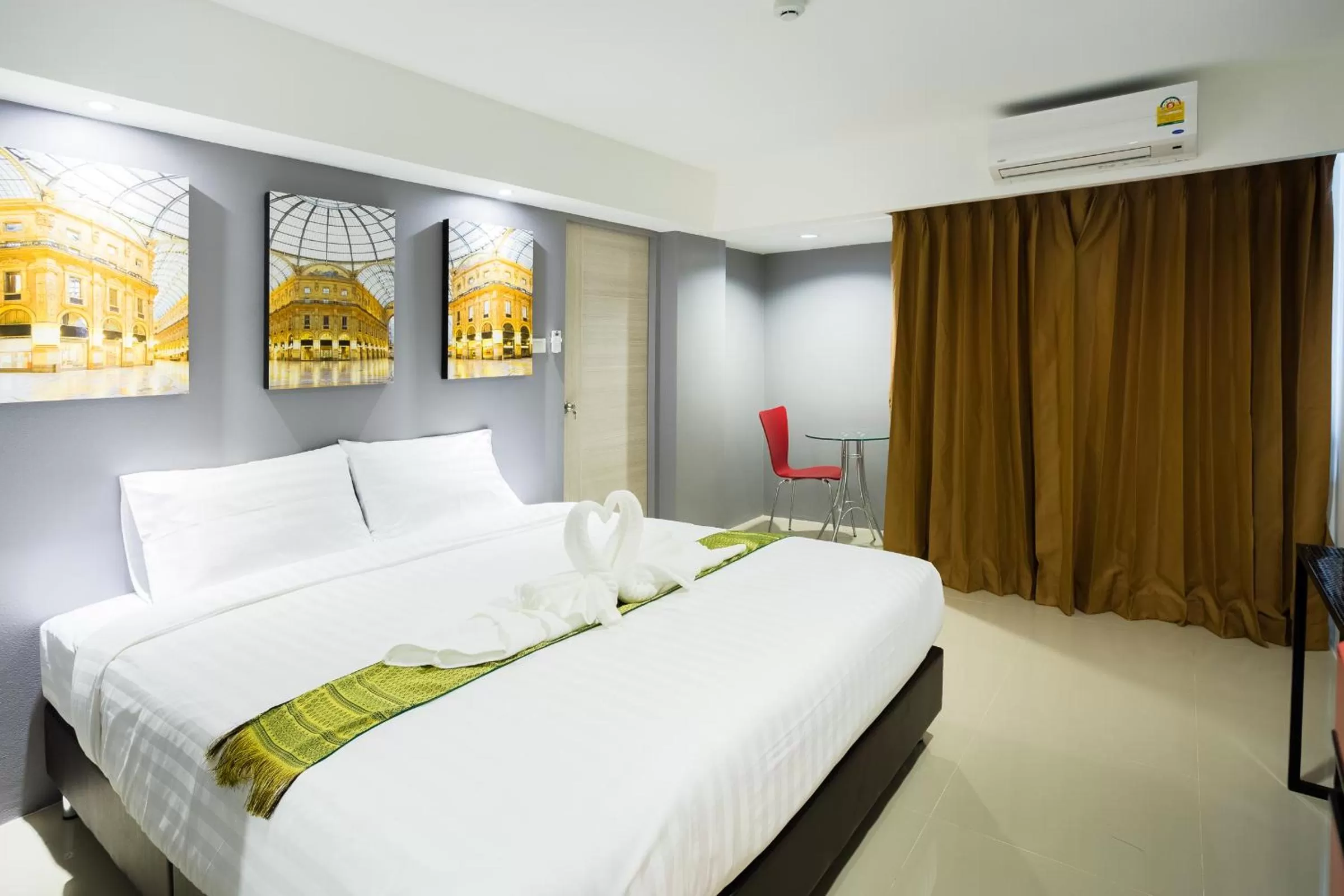 Bed in PP@Hotel Rangsit