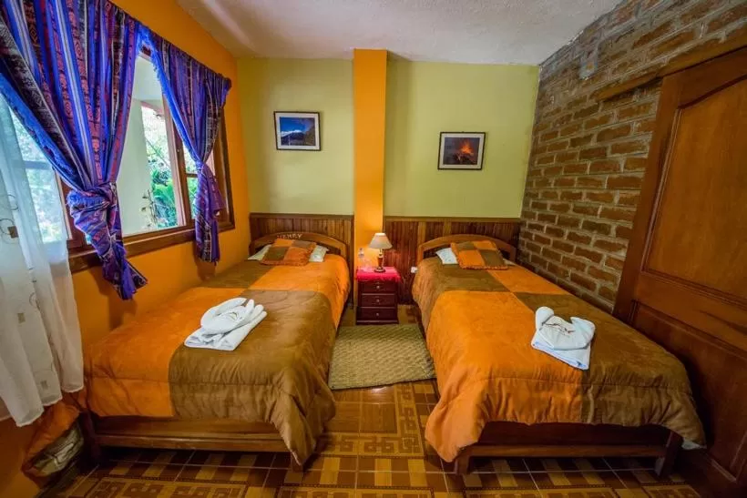 Bed in Hotel Donde Ivan