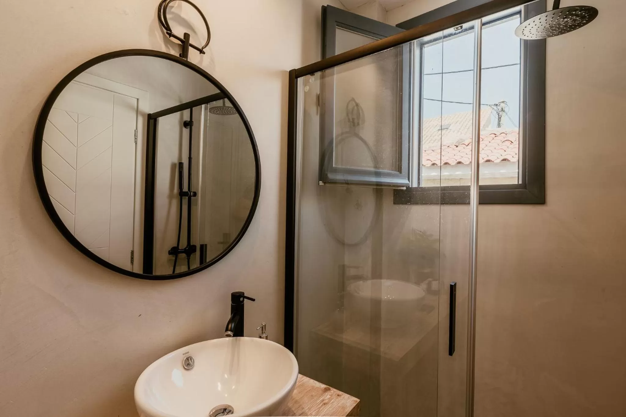 Bathroom in BOĒM Boutique Hotel Lefkada