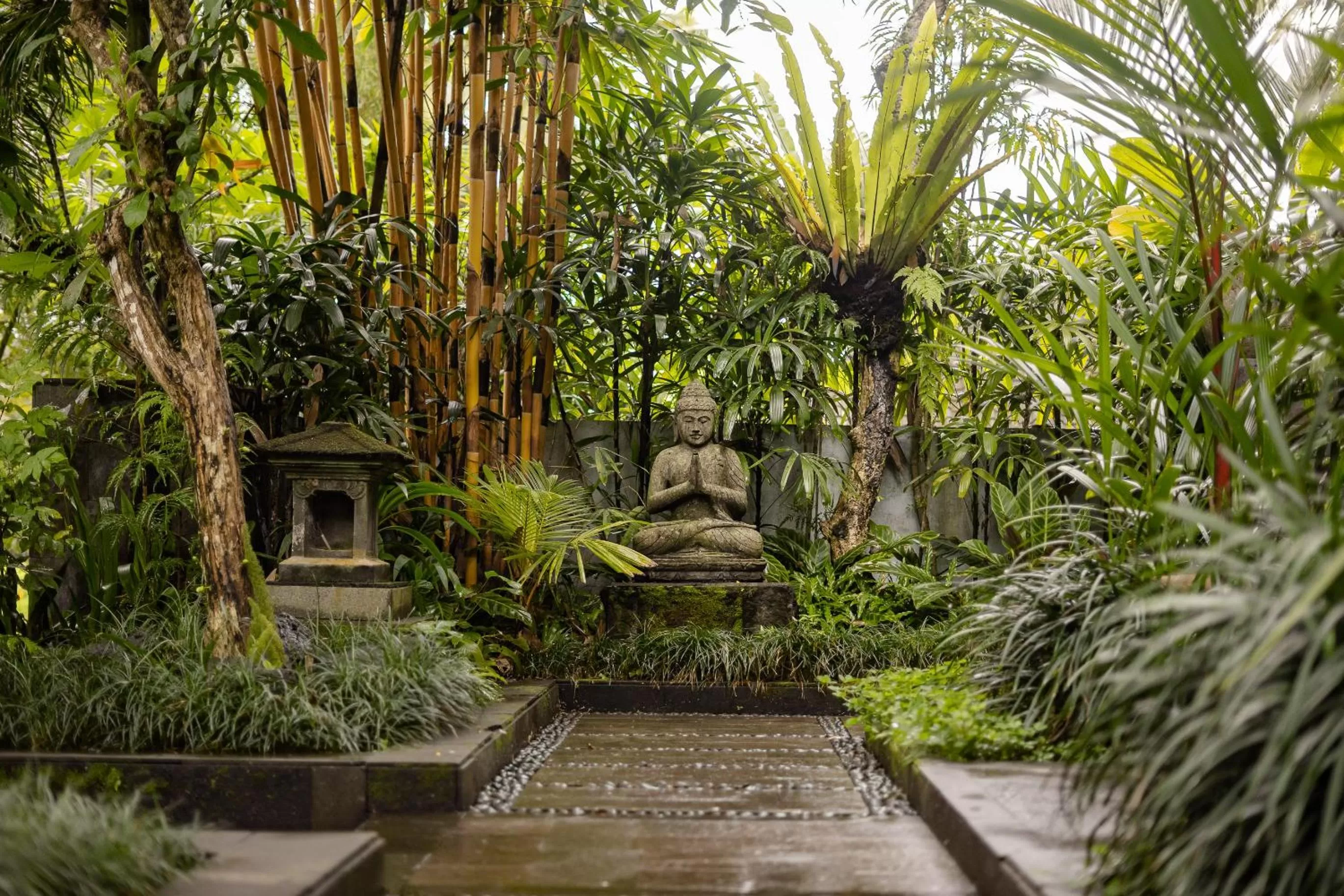 Garden in Kubu Rama Ubud Cottage