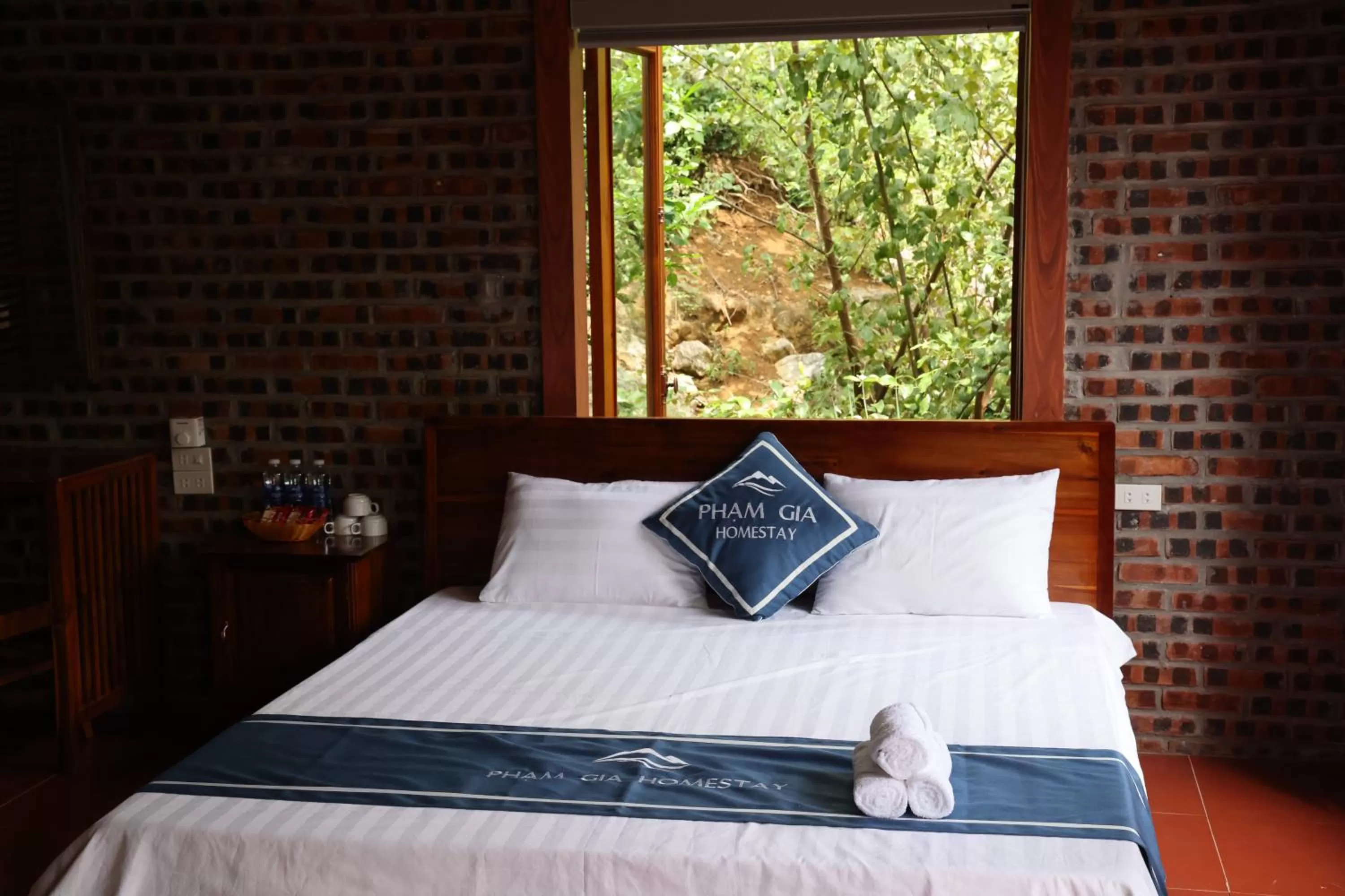 Bed in Phạm Gia Homestay Ecogarden