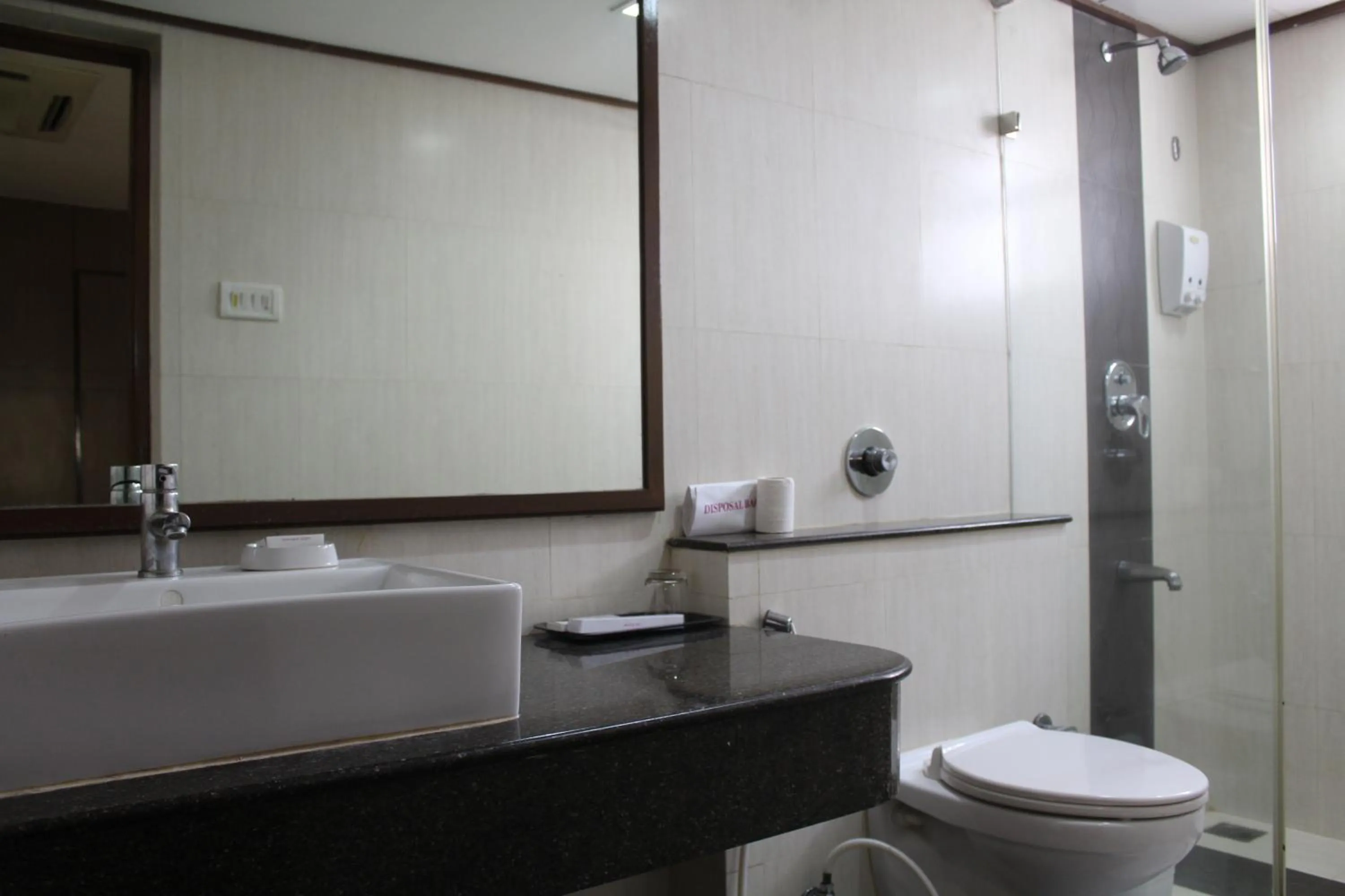 Bathroom in The Lotus Apartment Hotel, Venkatraman Street