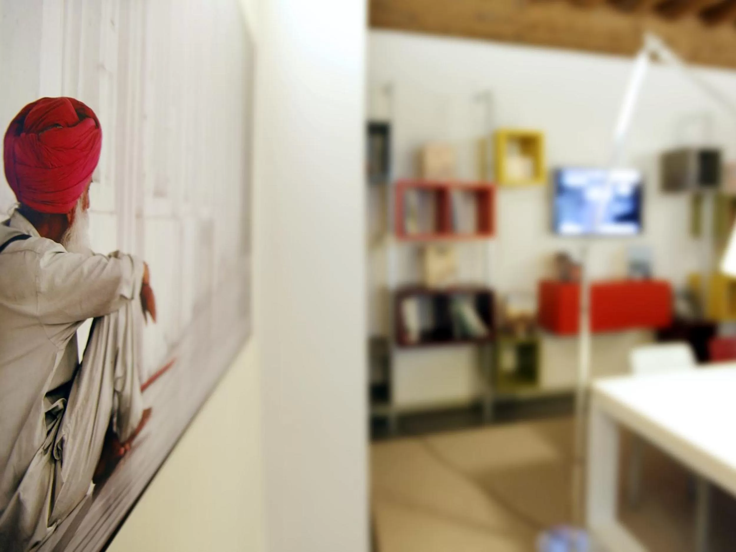 Library in Hotel Annunziata