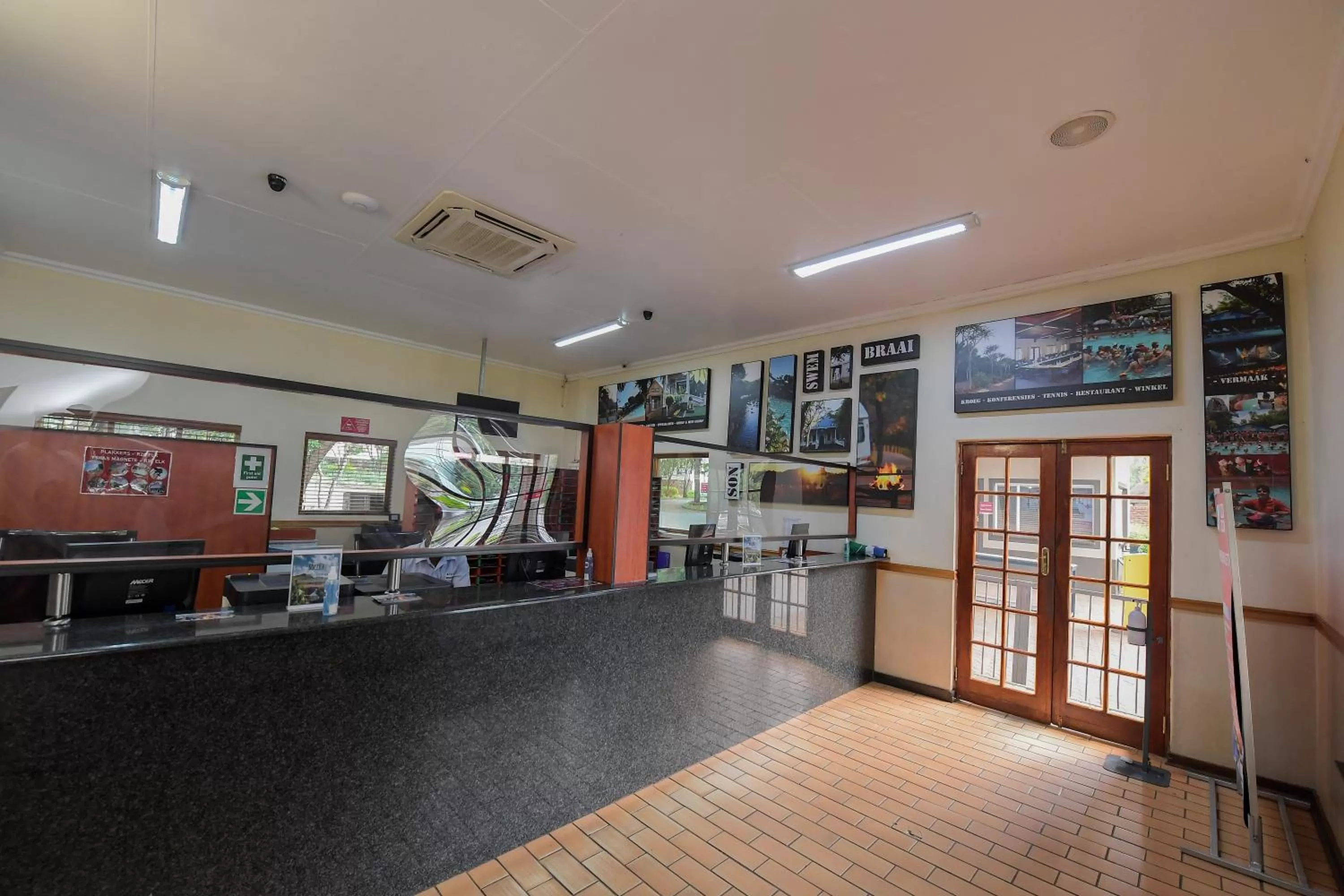 Facade/entrance in ATKV Buffelspoort