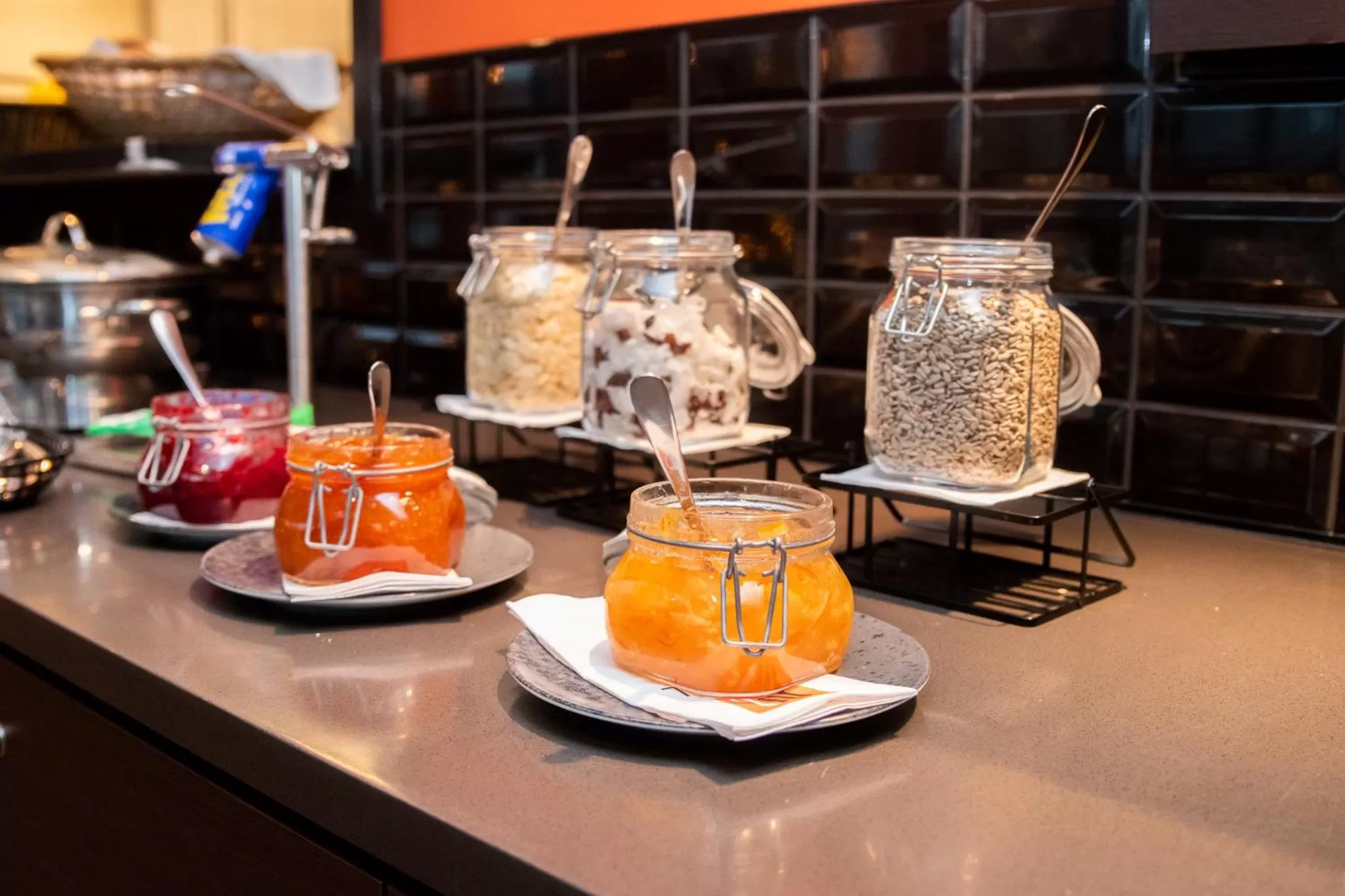 Food and drinks in Motel L Lund