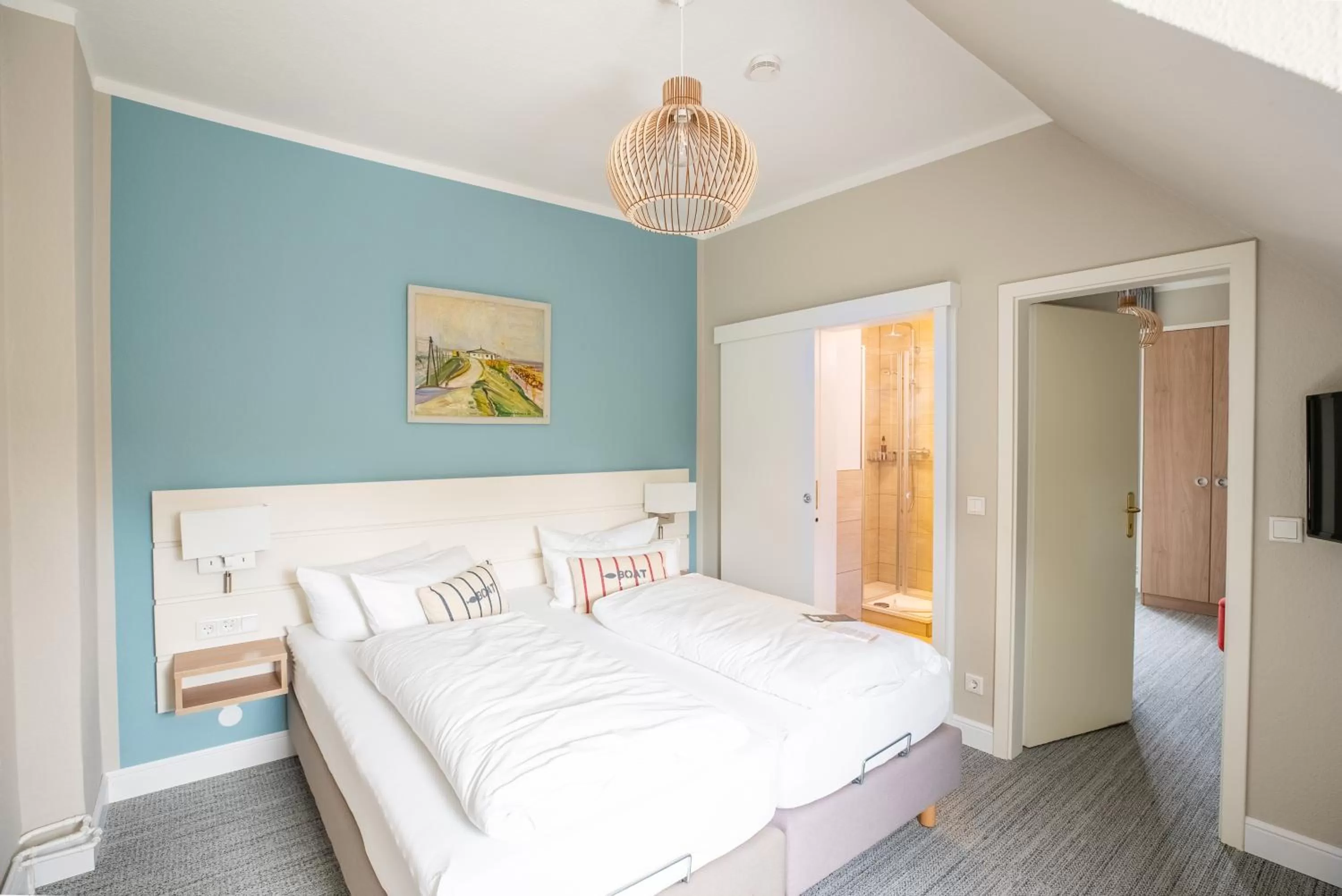 Photo of the whole room, Bed in Hotel Wehrburg