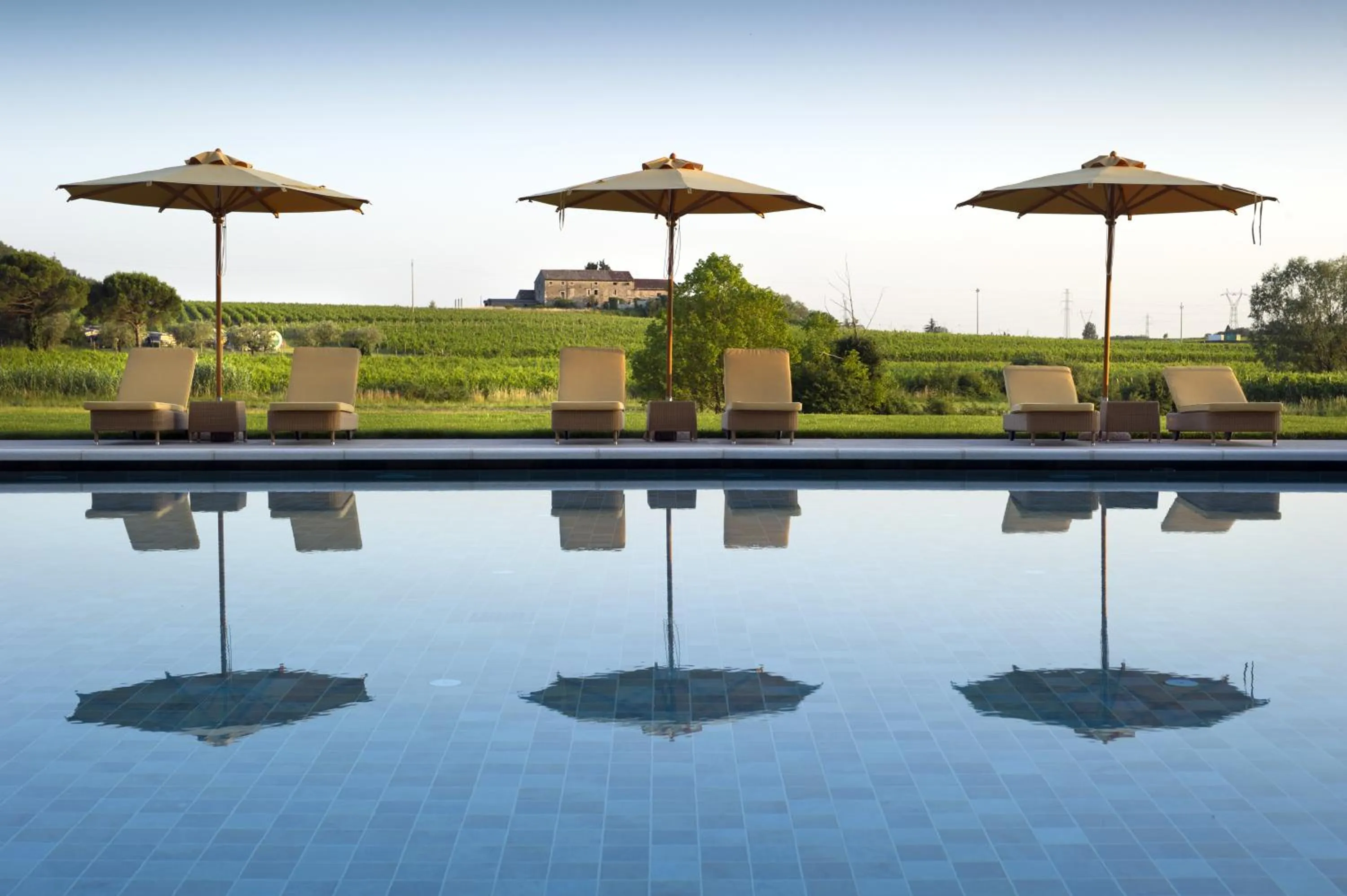 Swimming pool in Villa Cordevigo