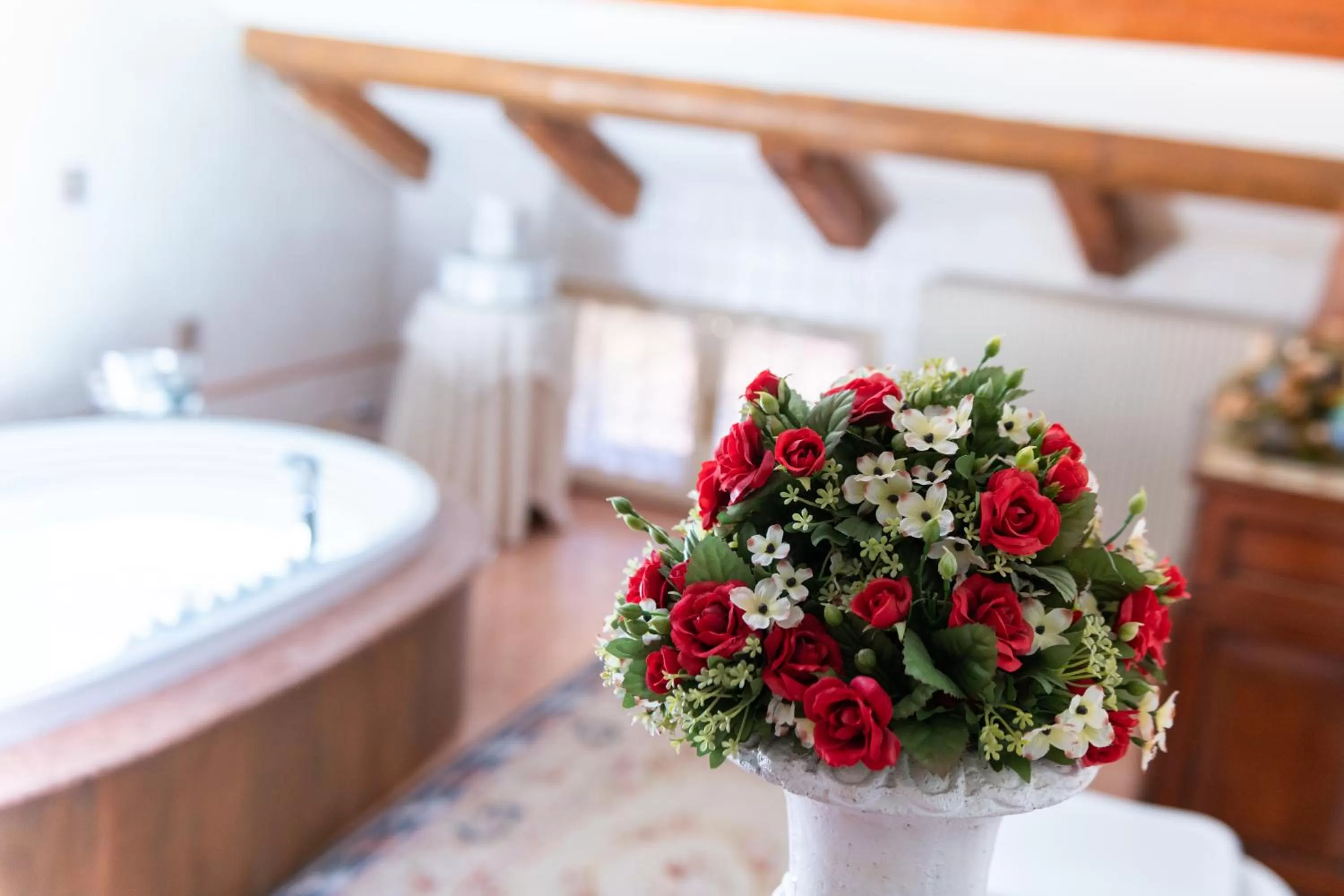 Bathroom, Bed in Castello Di Spessa - Residenze d'epoca