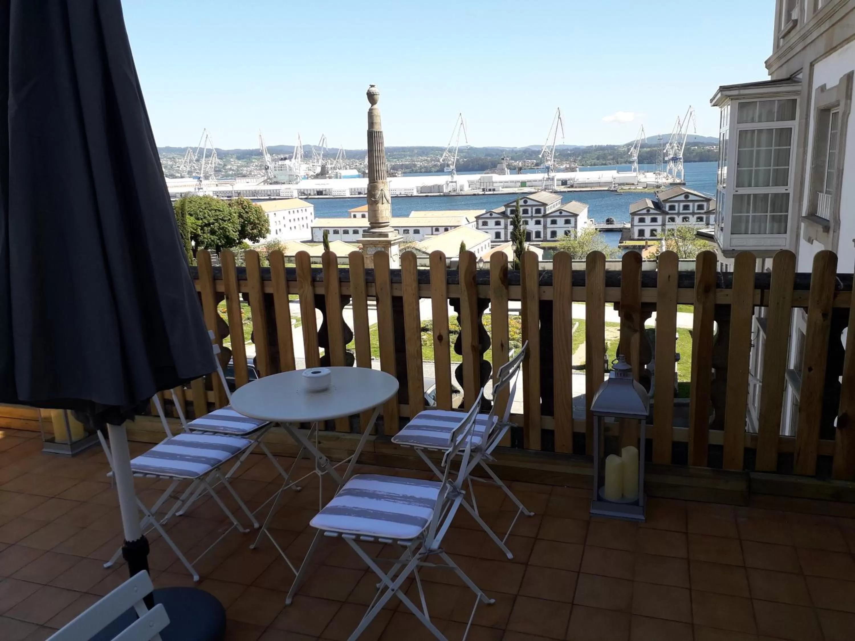 Sea view in Parador de Ferrol