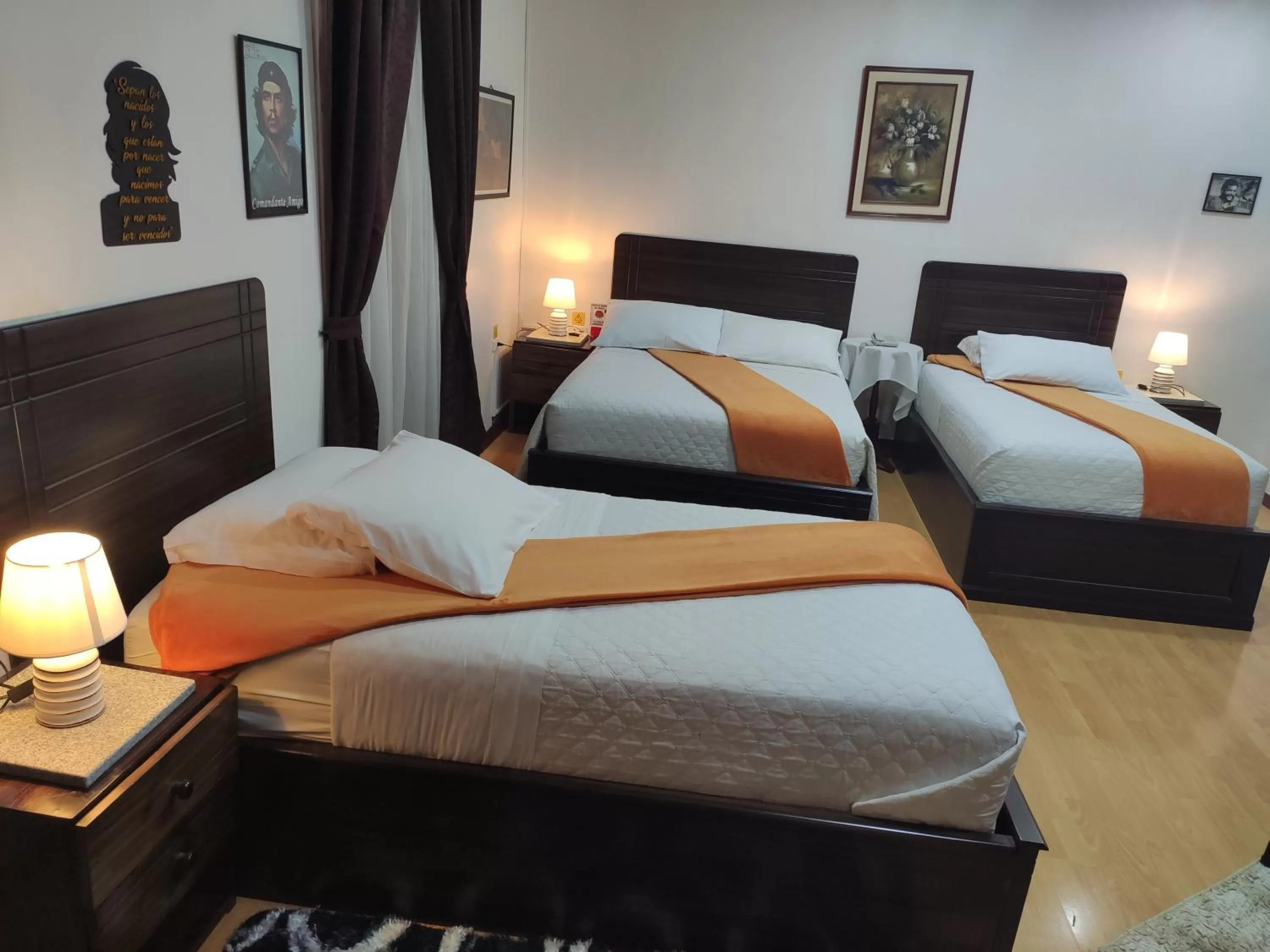 Bed in Hotel el Che No apto para corruptos