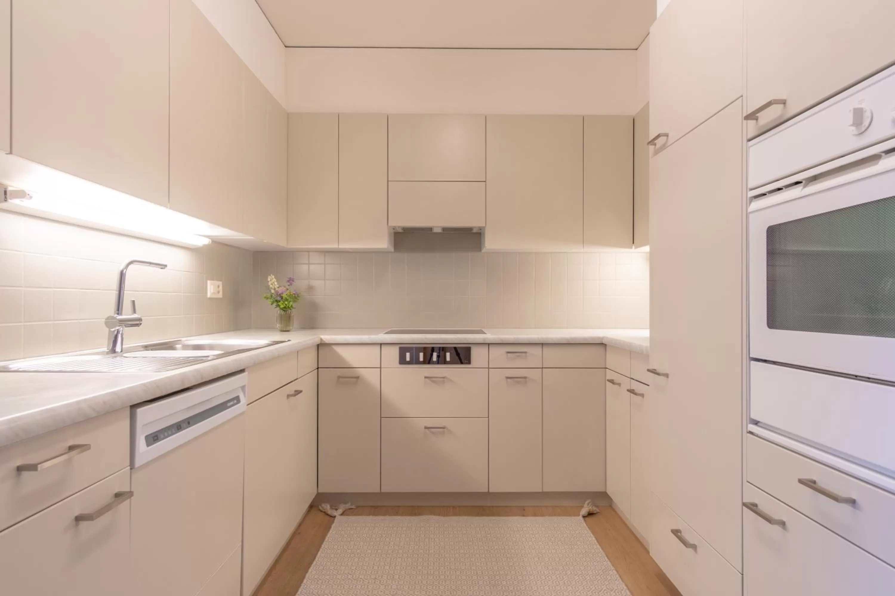 Kitchen or kitchenette in Hotel Edelweiss