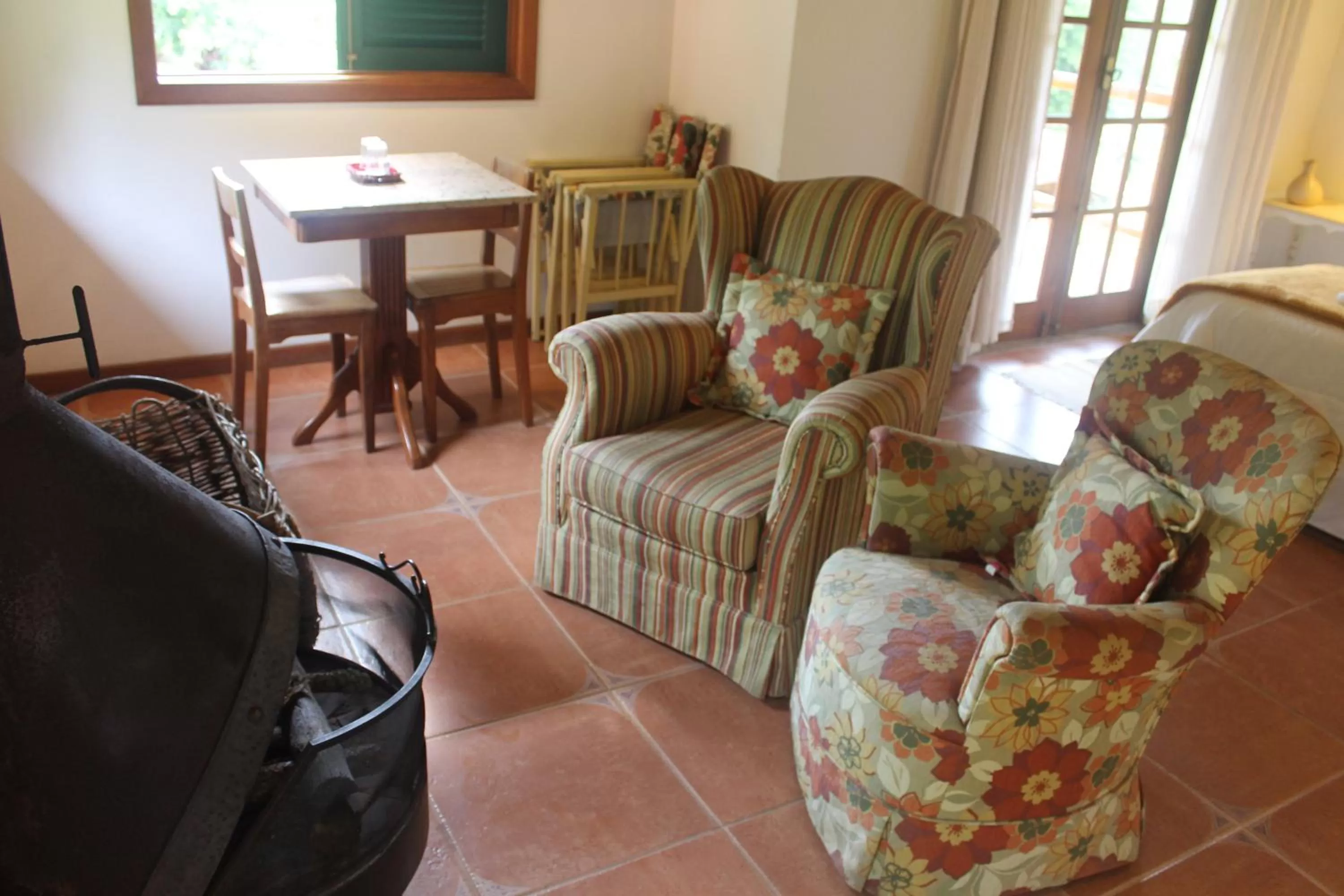 Living room in Pousada Mariza