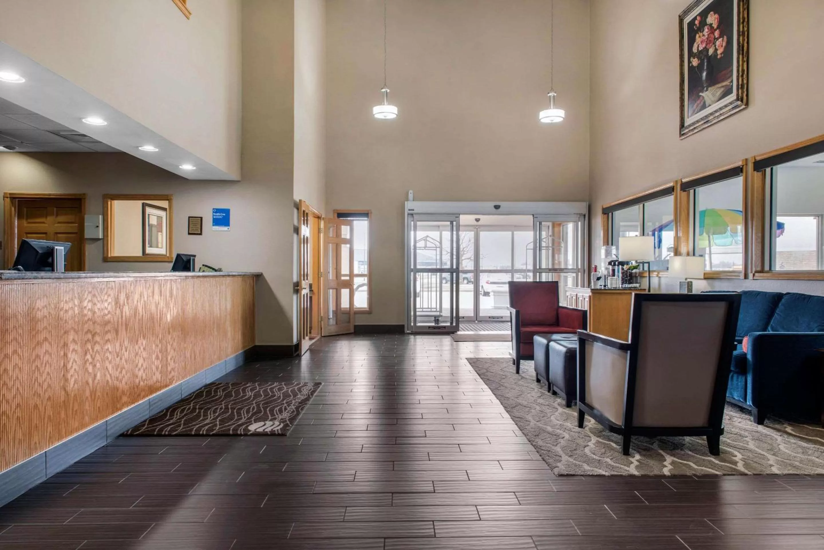 Lobby or reception in Quality Inn Jacksonville near I-72