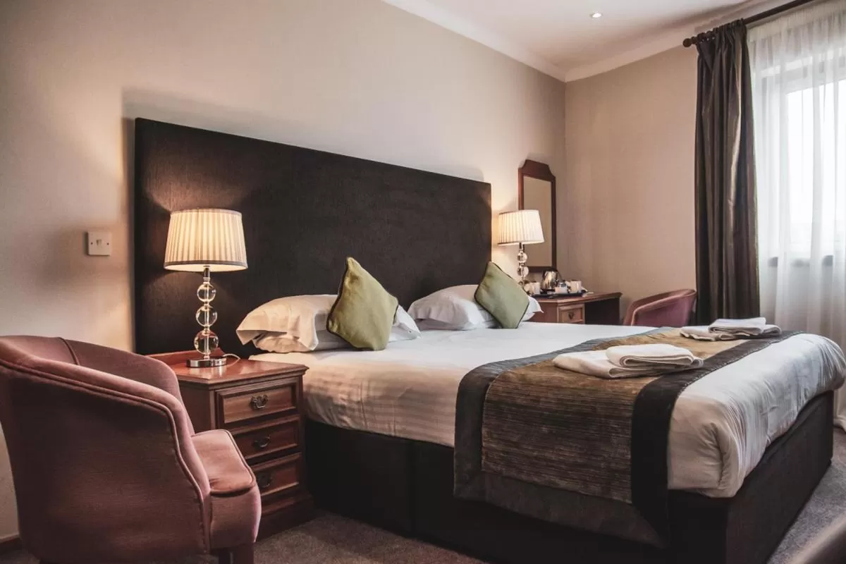 Bed in The Angus Hotel & Spa