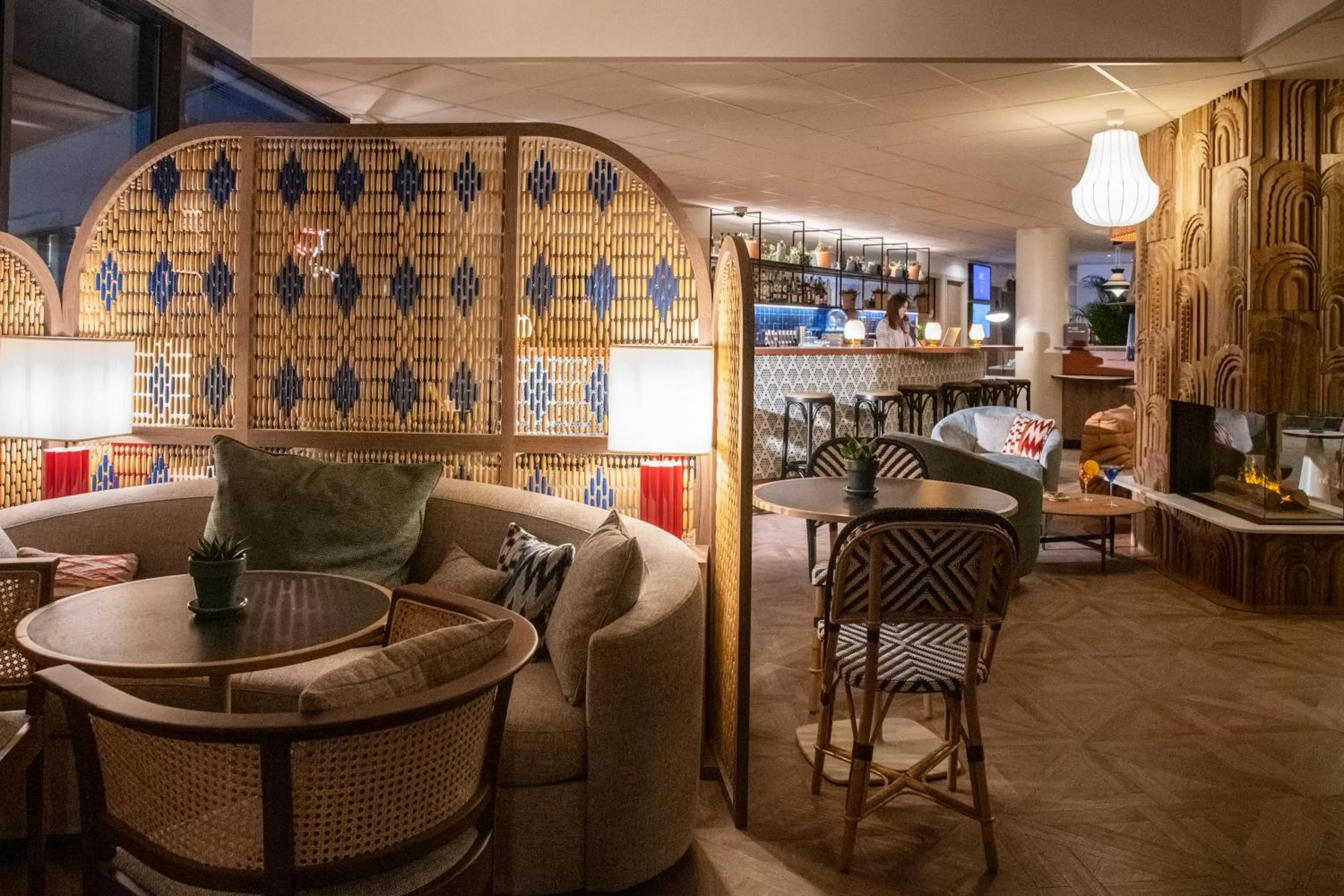 Living room in Novotel Suites Nice Airport