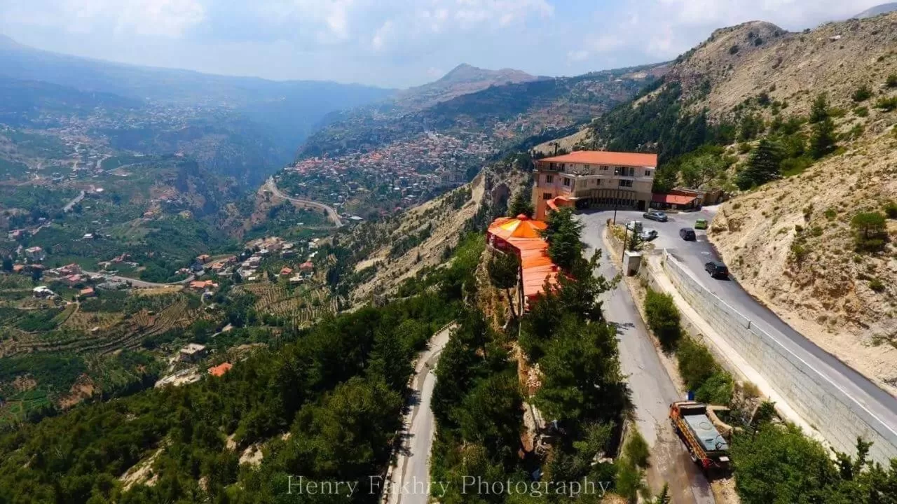 Bird's-eye View in Hotel L'Aiglon
