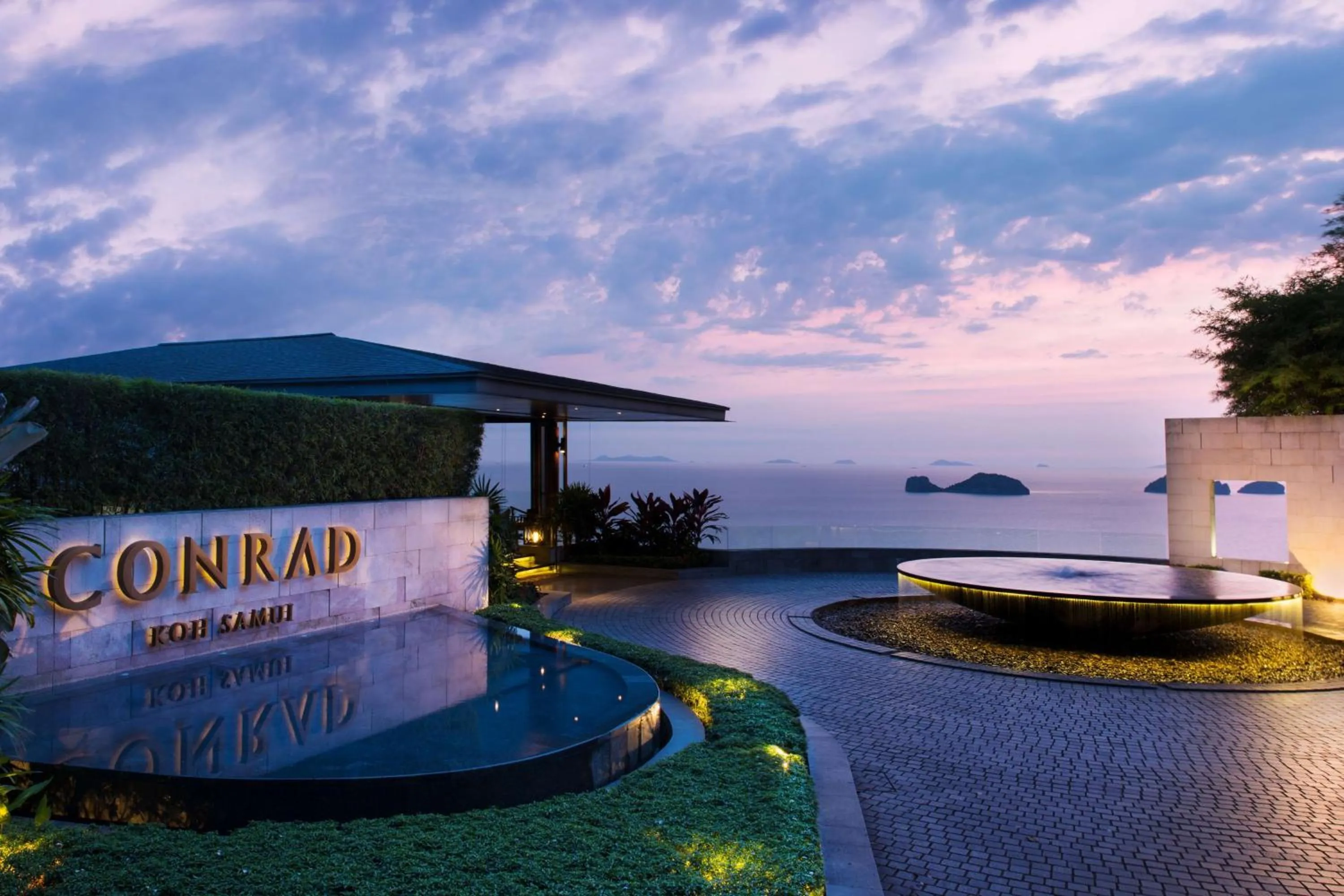 Property building in Conrad Koh Samui