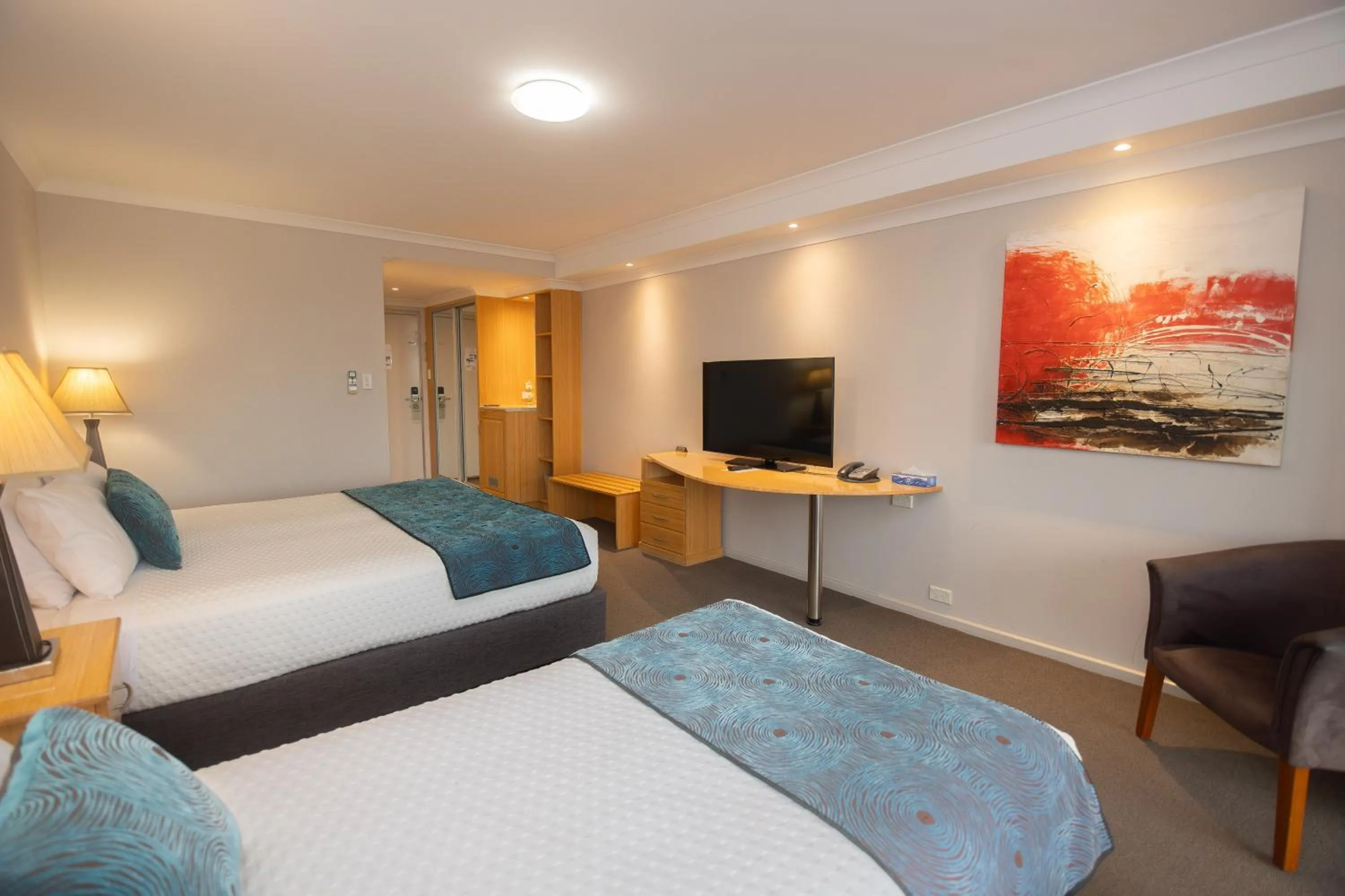 Bedroom, Bed in Dog Rock Motel