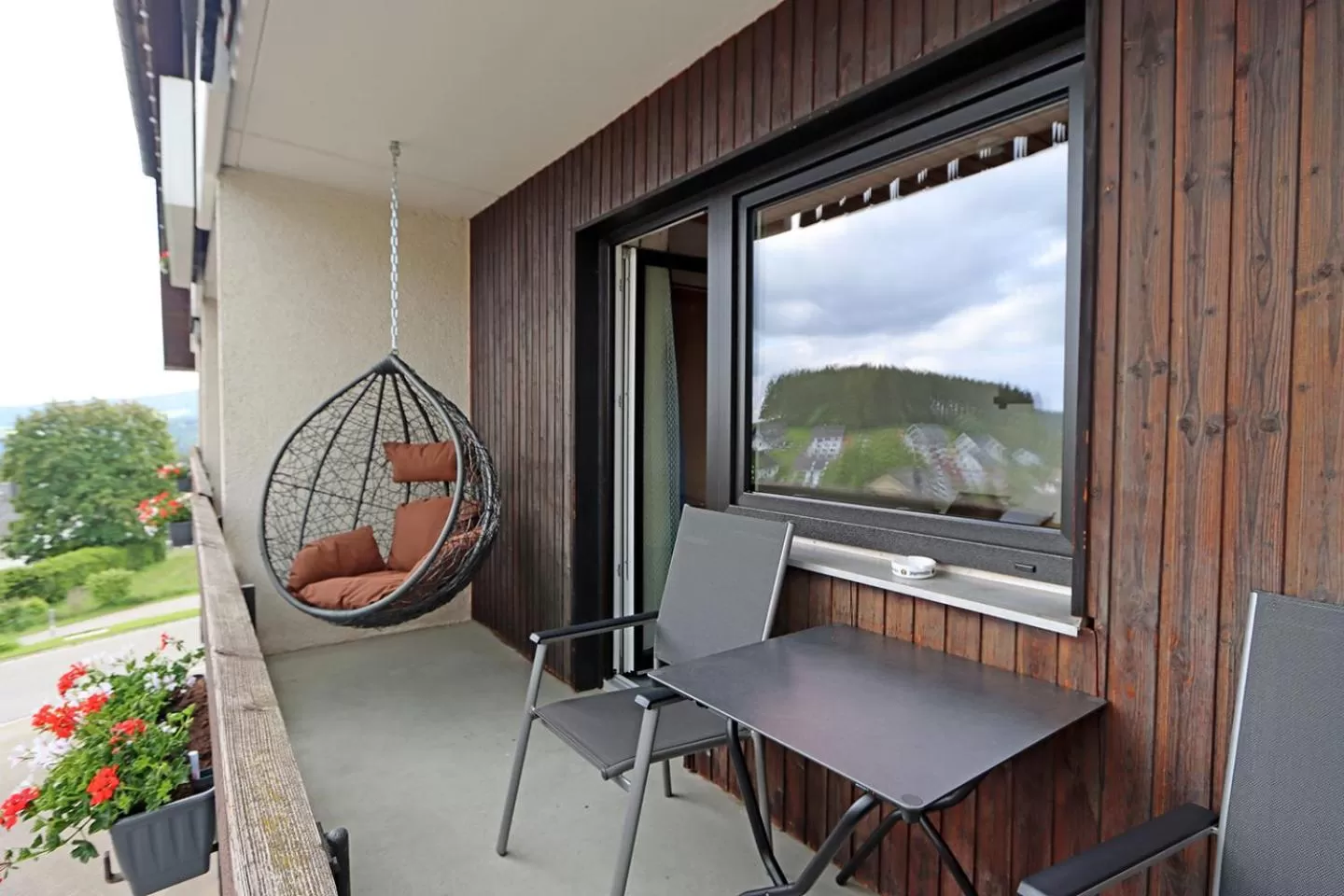 Balcony/Terrace in Hotel Kreuz Höhengasthof