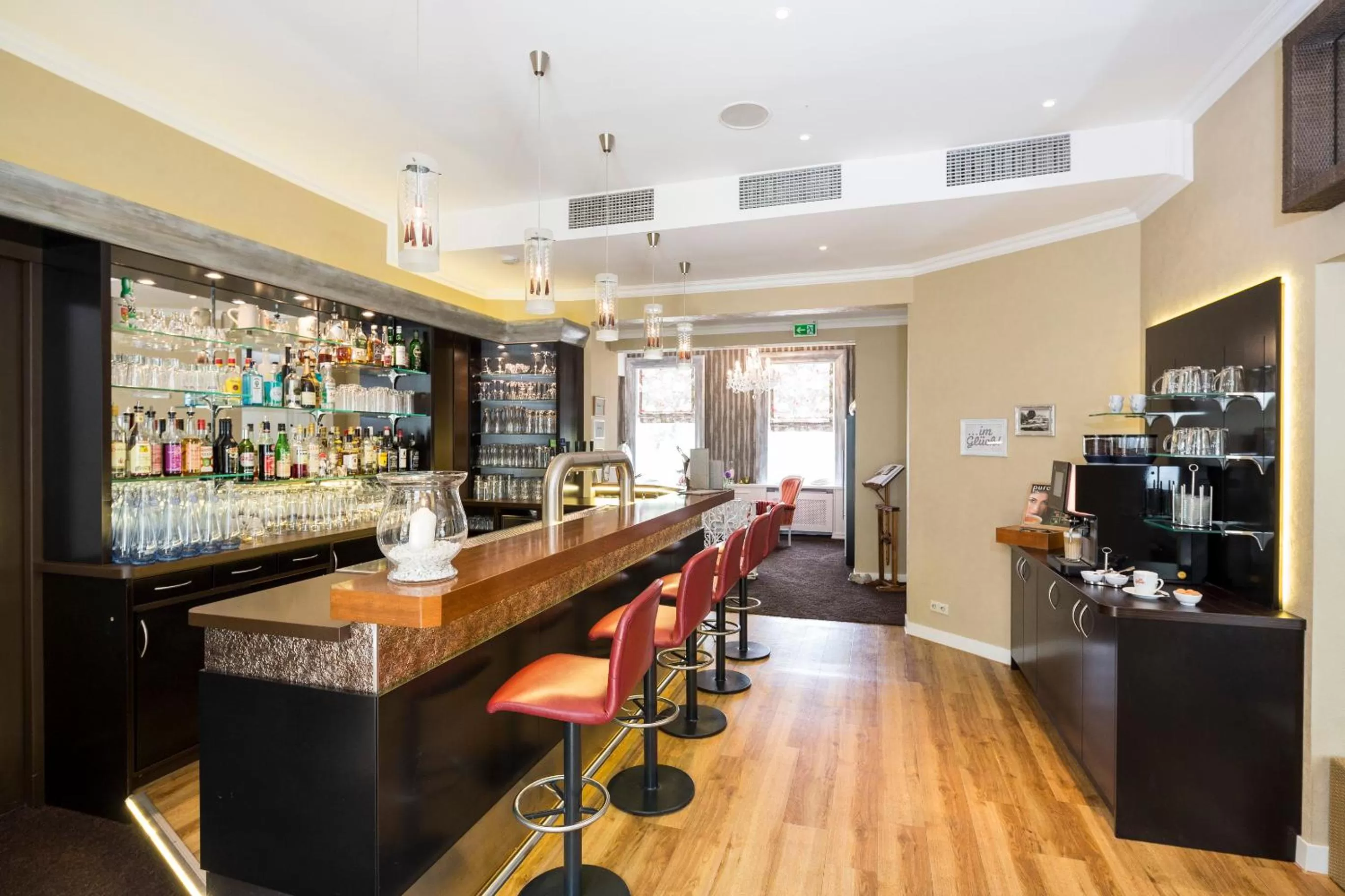 Restaurant/places to eat in Parkhotel Bilm im Glück am Stadtrand Hannovers