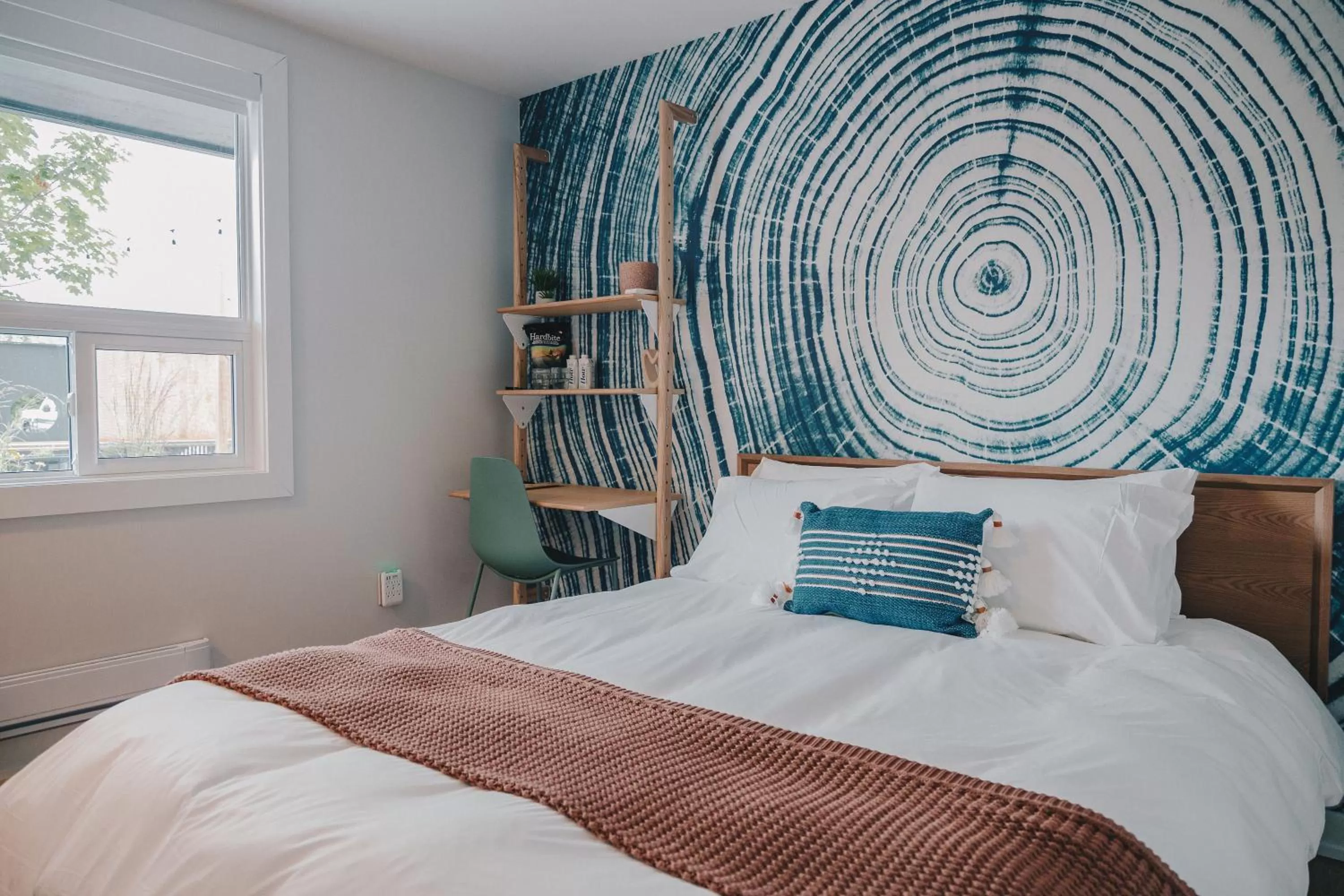 Bed in Penny's Motel