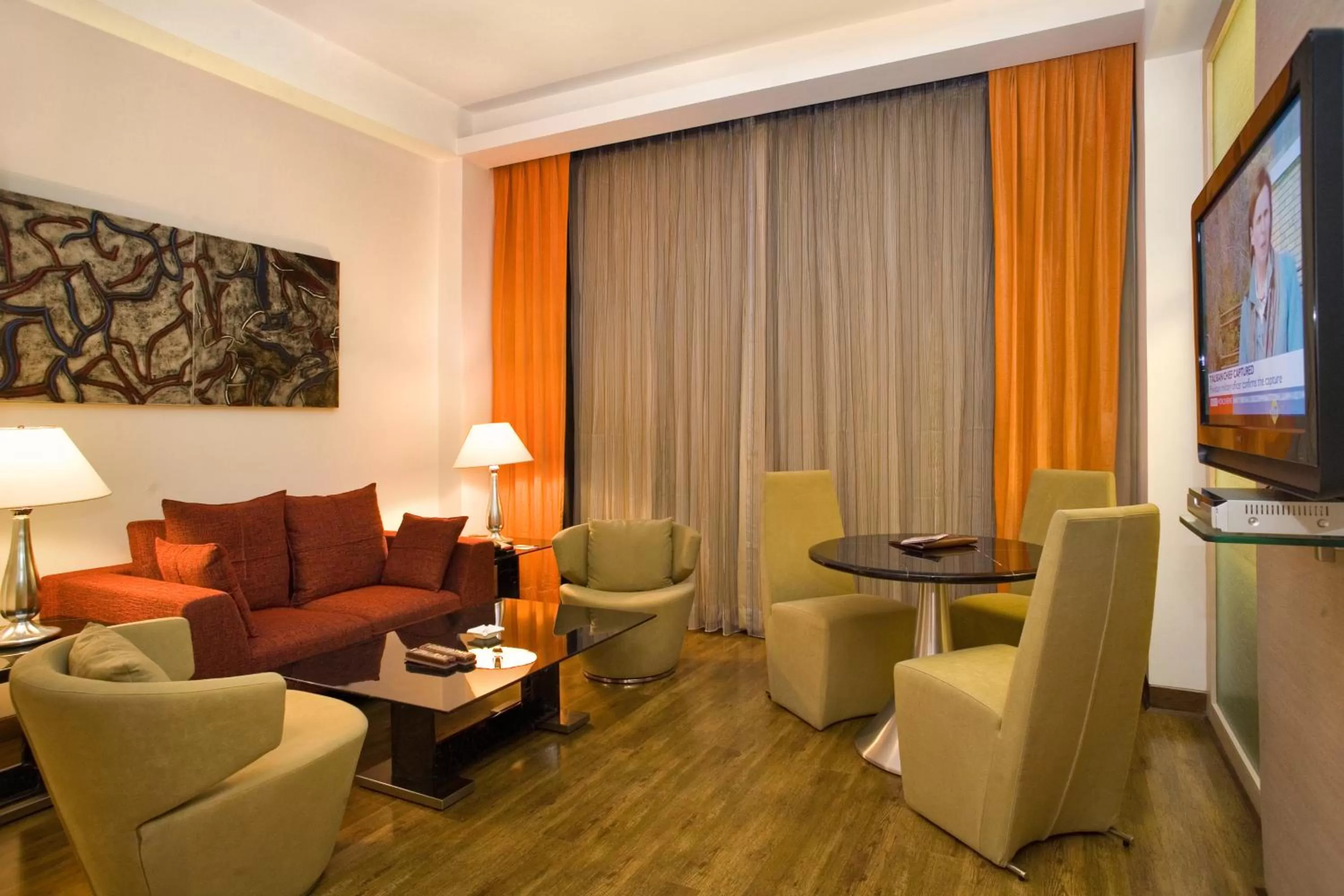 Living room in The Sonnet Kolkata