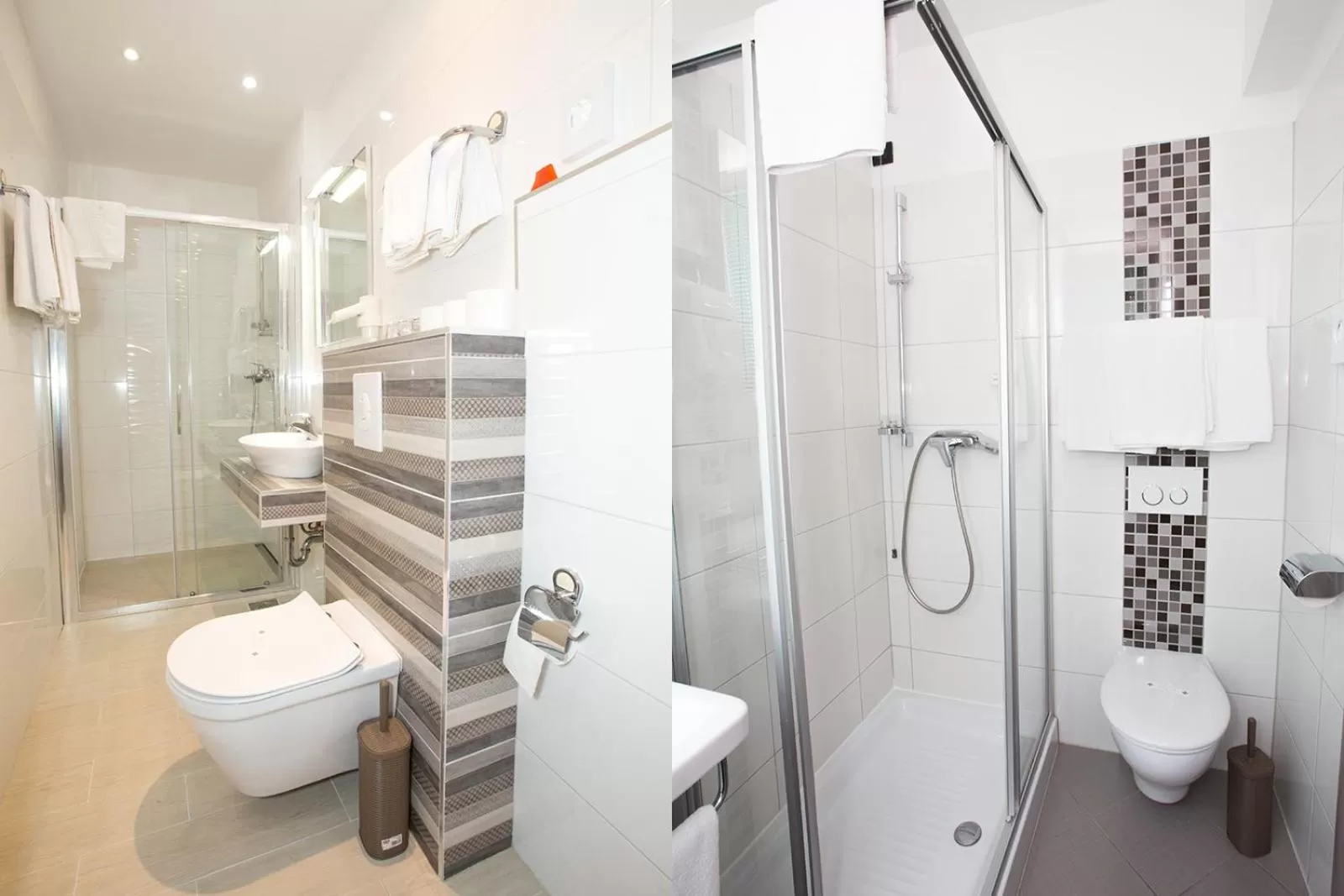 Shower in Hotel Galija