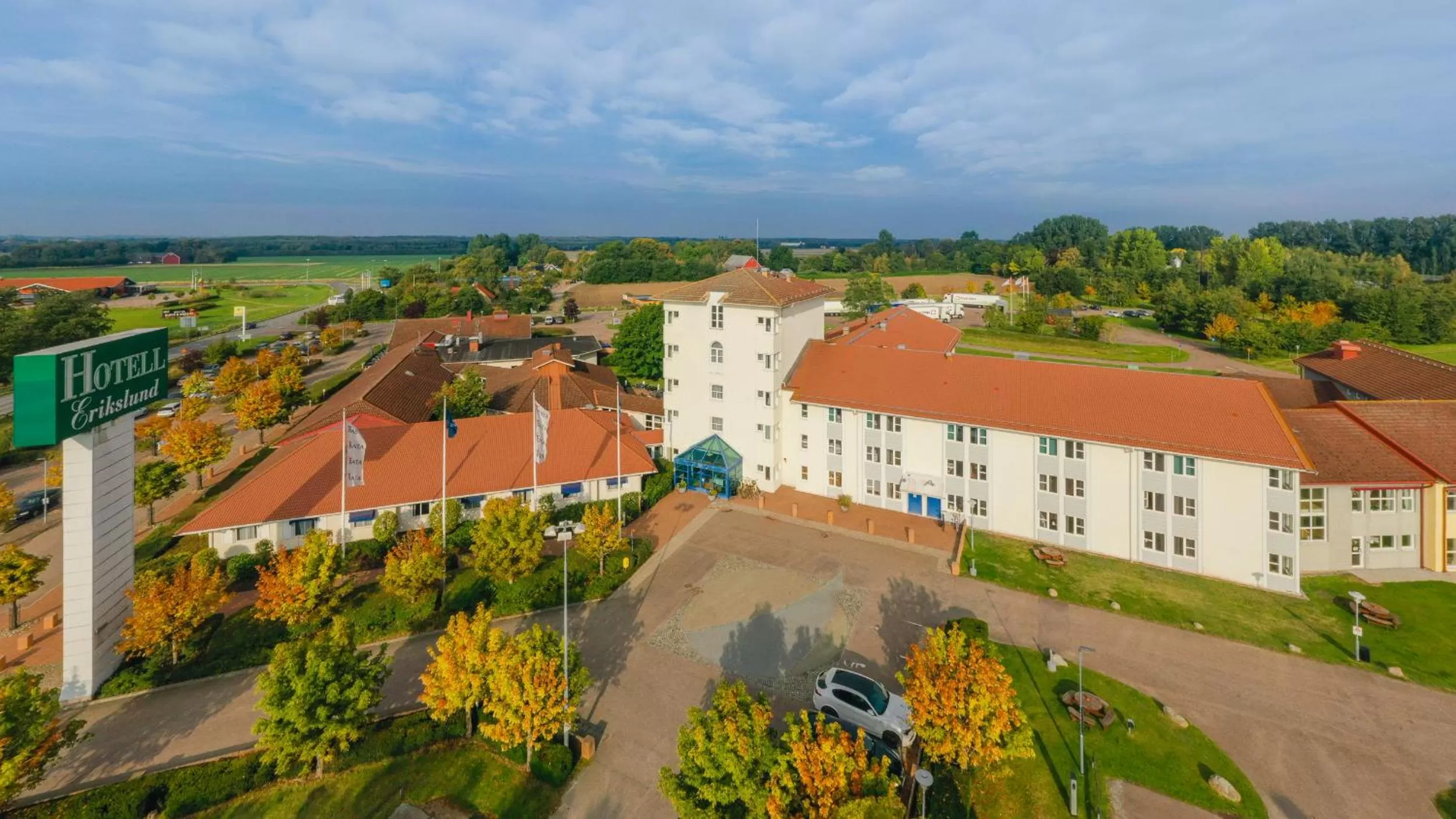 Facade/entrance in Hotell Erikslund