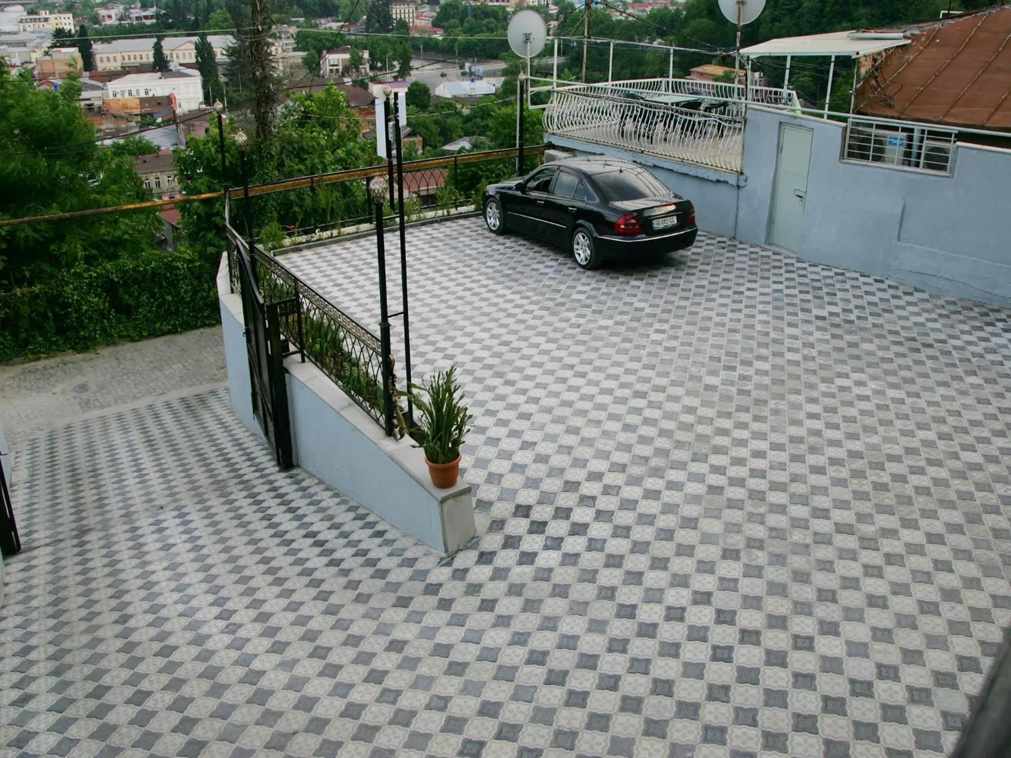 Street view in Hotel Tskhumi