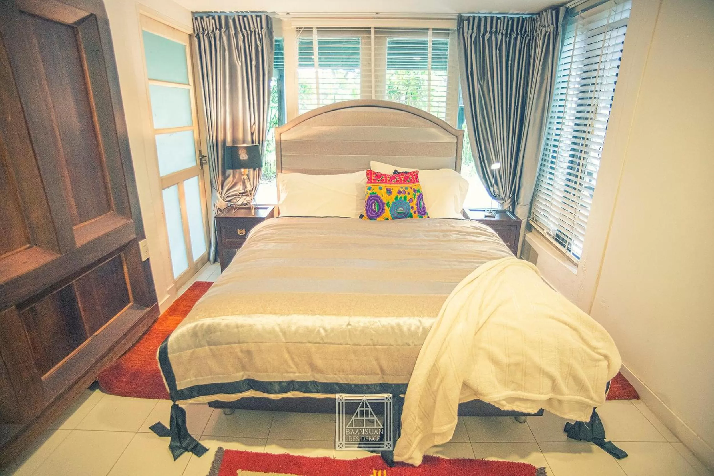 Bedroom, Bed in Baan Suan Residence เฮือนพักบ้านสวน