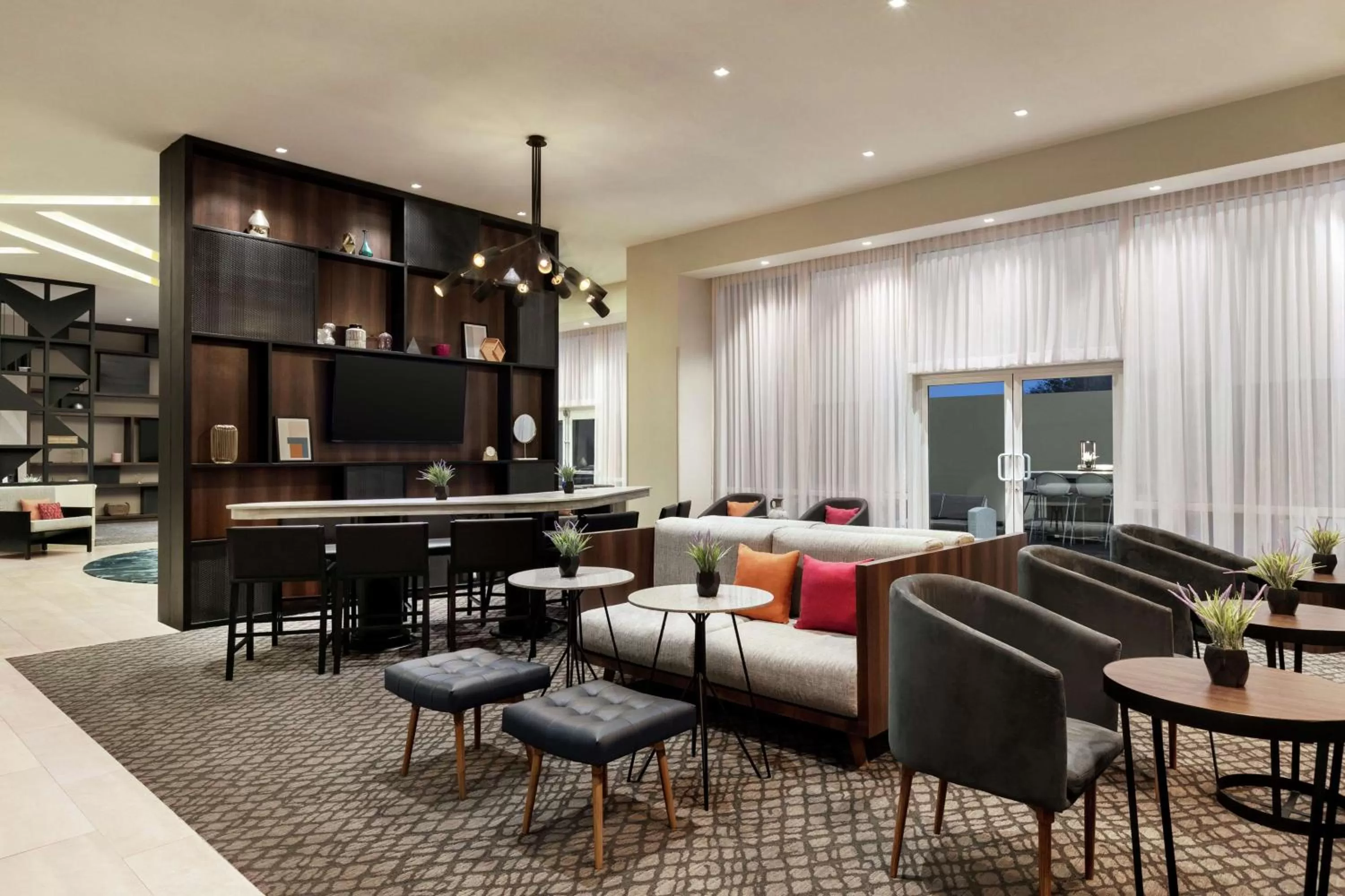 Lobby or reception in Hampton Inn By Hilton Monterrey Apodaca