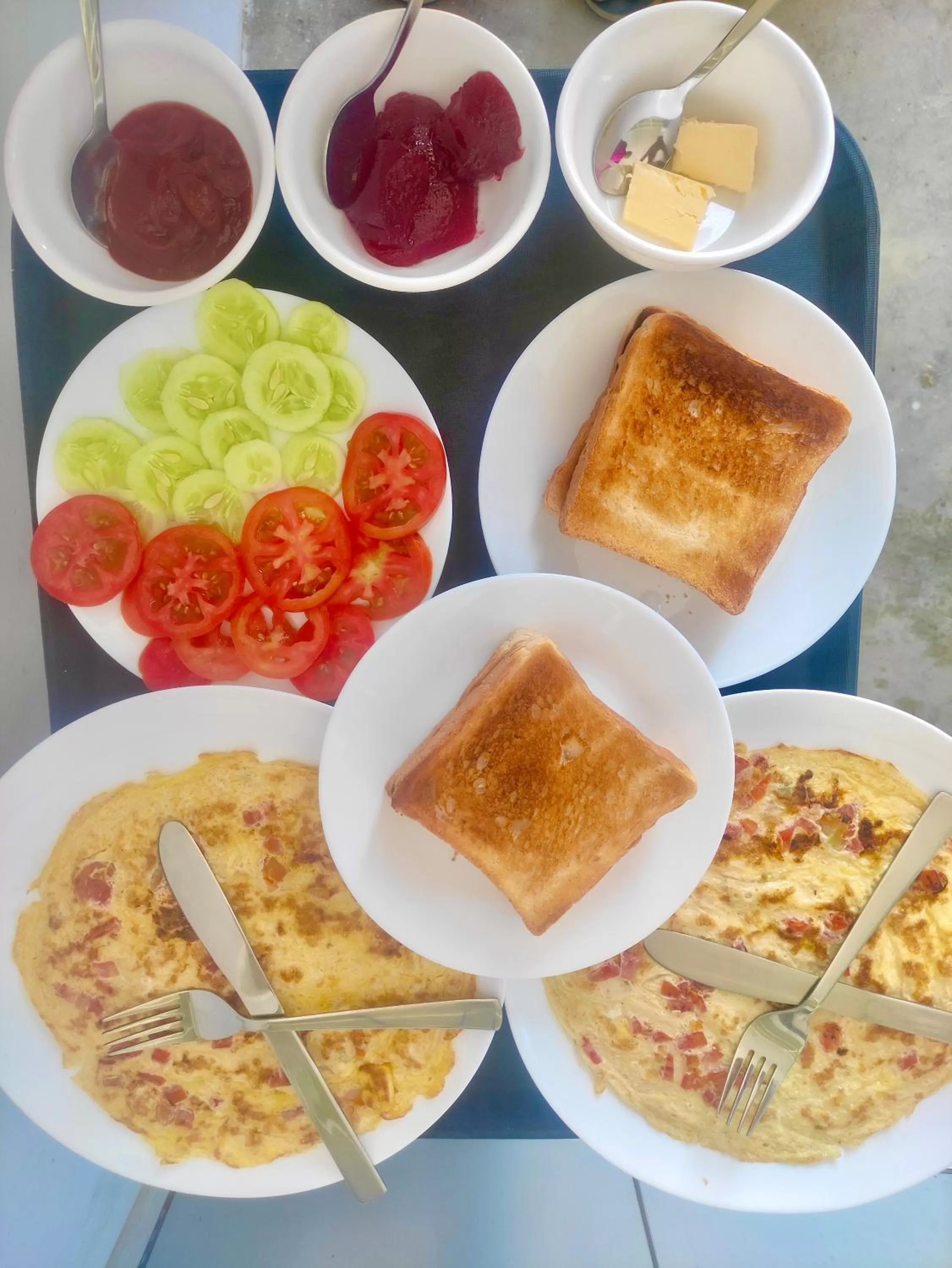 Food and drinks in La Curcuma Luxury Homestay