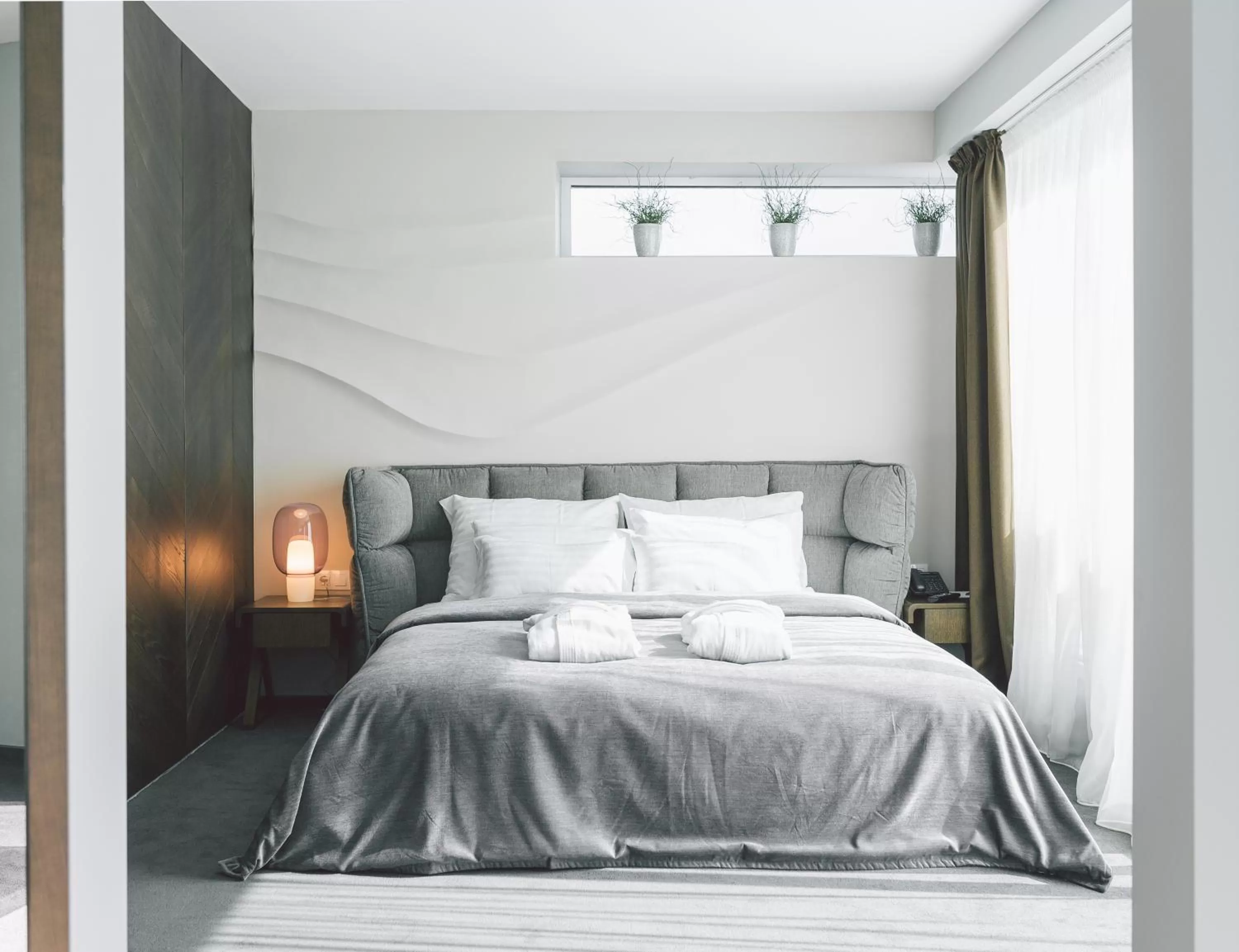 Bed in Dunetton - self check-in hotel