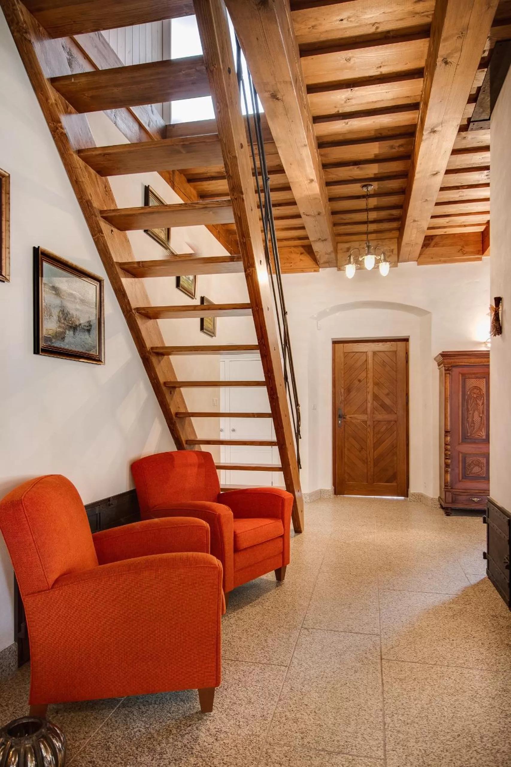 Living room, Seating Area in Apartmány Šupina