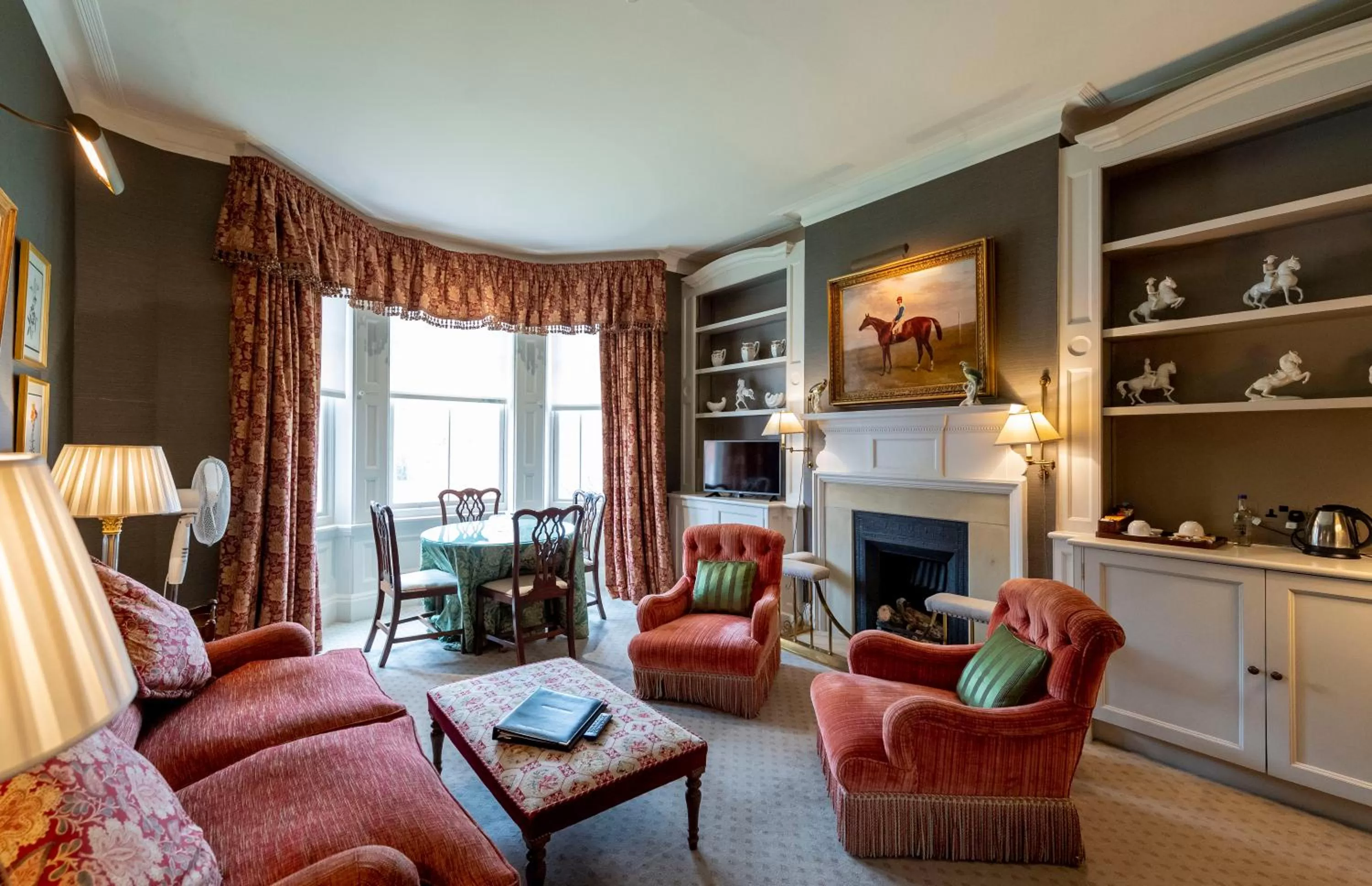 Living room in The Jockey Club Rooms