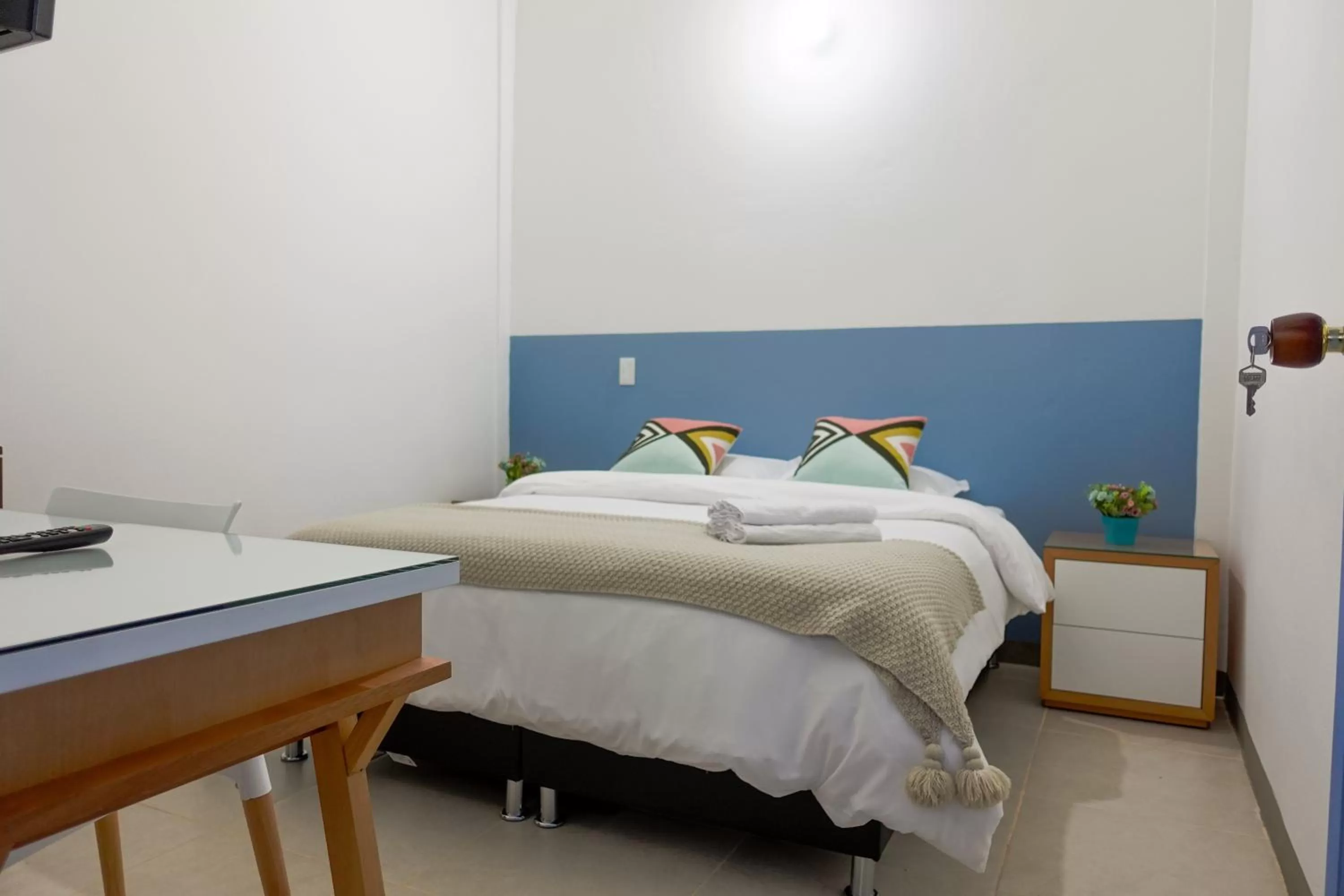 Bedroom, Bed in Azulado Jericó