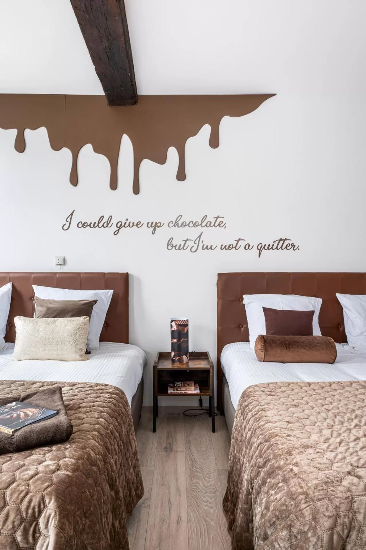 Bedroom, Bed in The Chocolate Suites