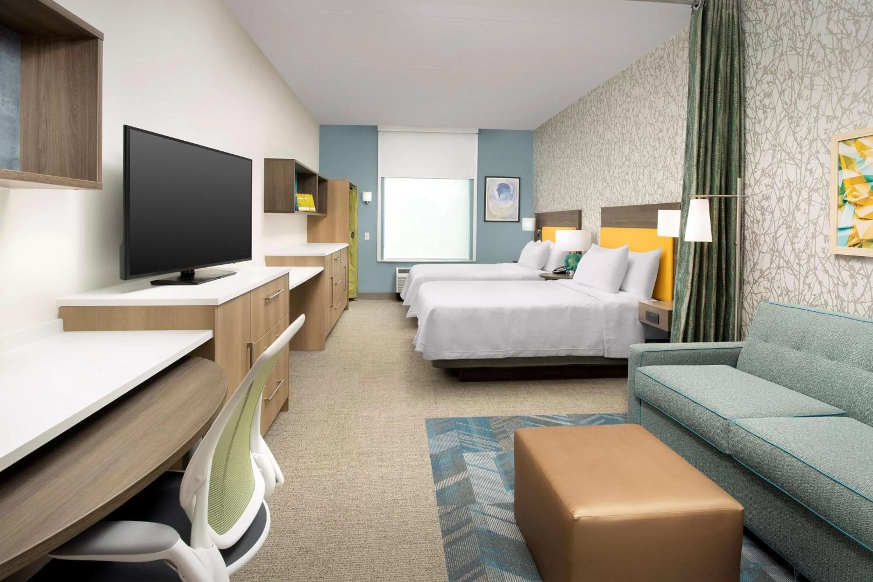 Bedroom, Bed in Home2 Suites By Hilton St. Augustine I-95