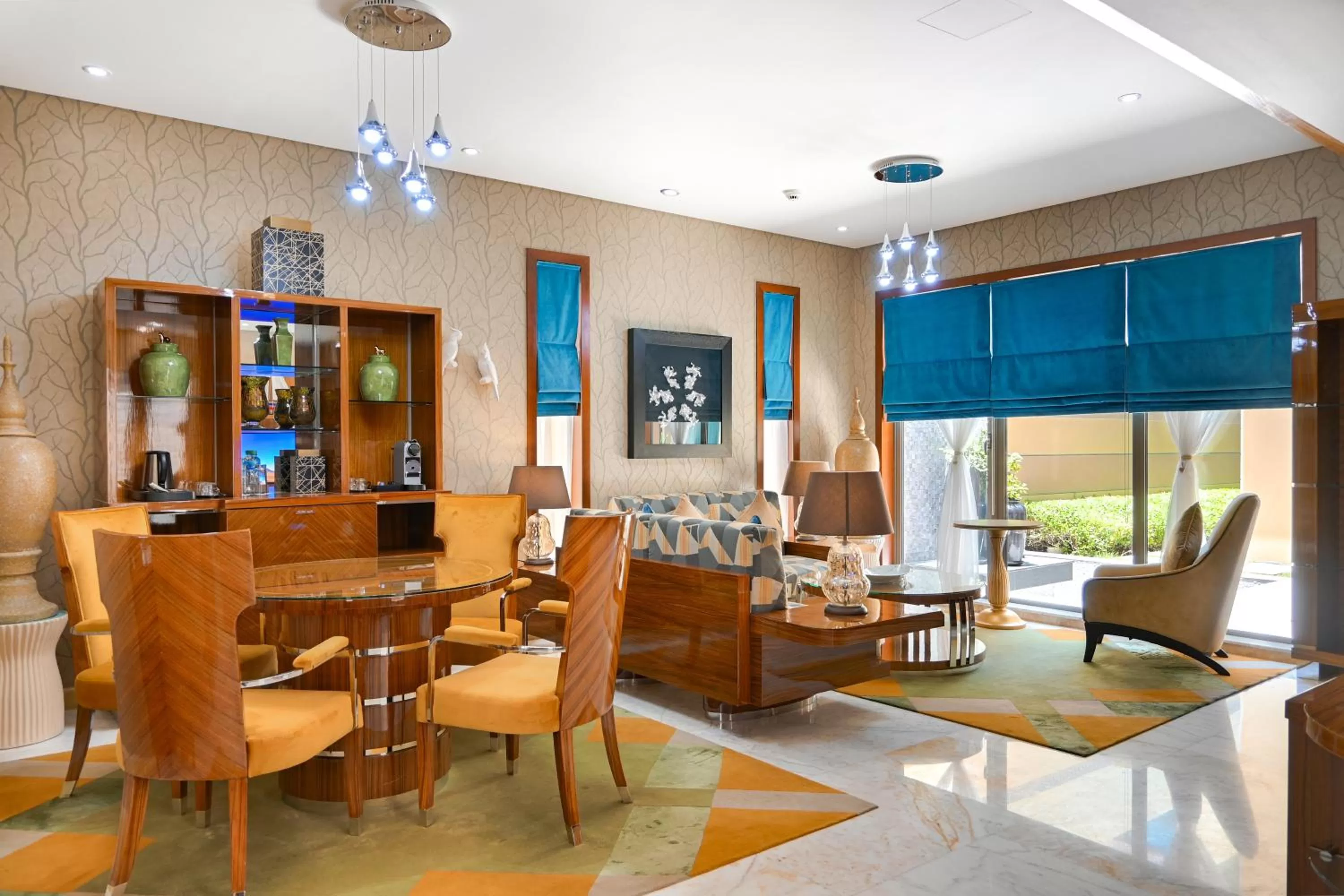 Living room in Palavra Resort