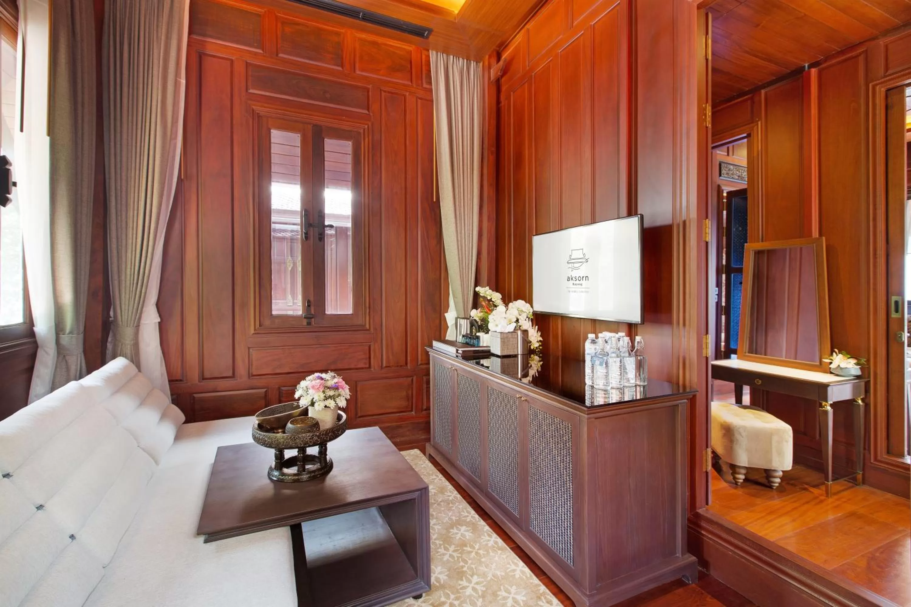 Living room in Aksorn Rayong, The Vitality Collection - SHA PLUS