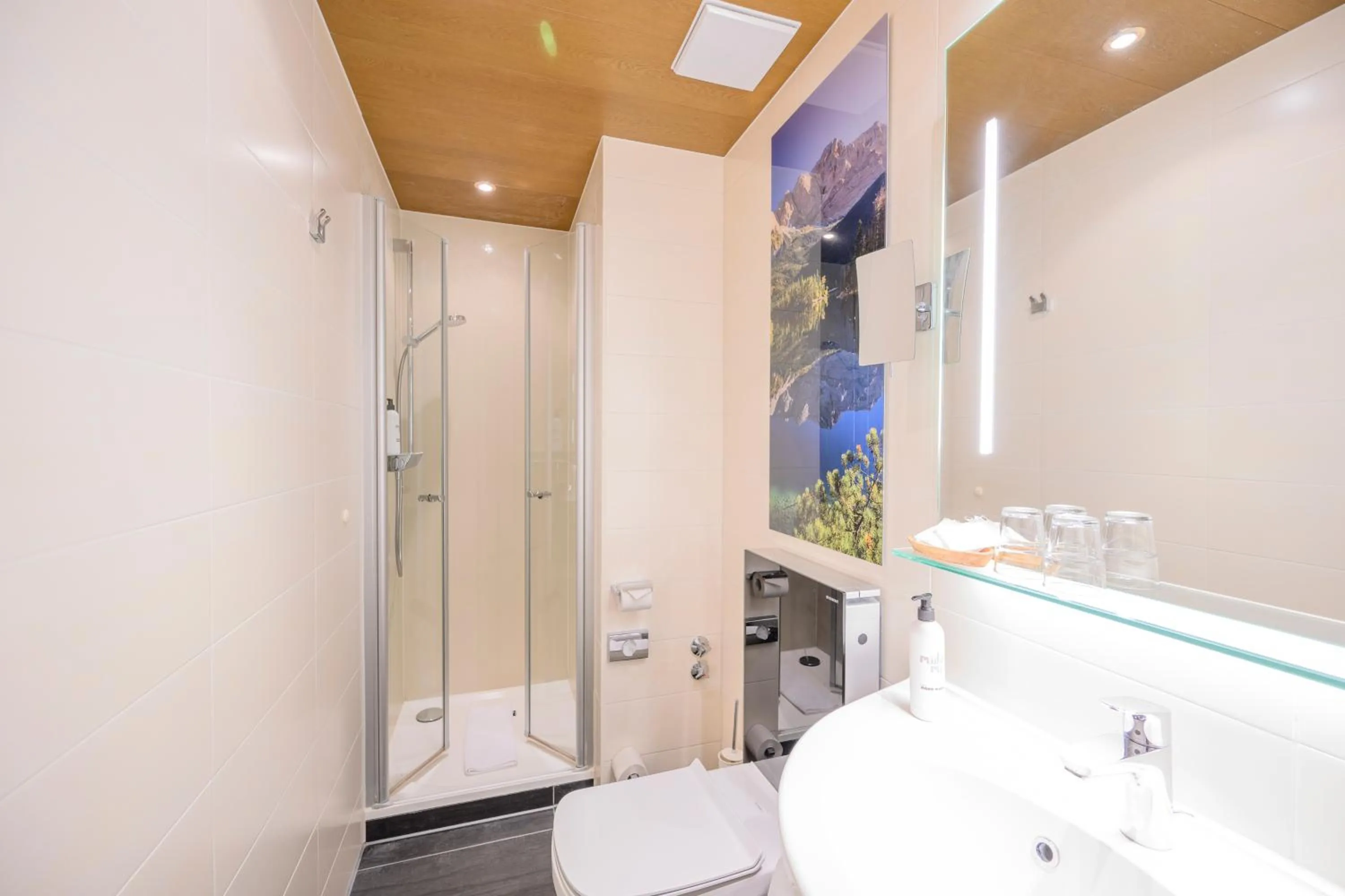 Bathroom in Biohotel Garmischer Hof