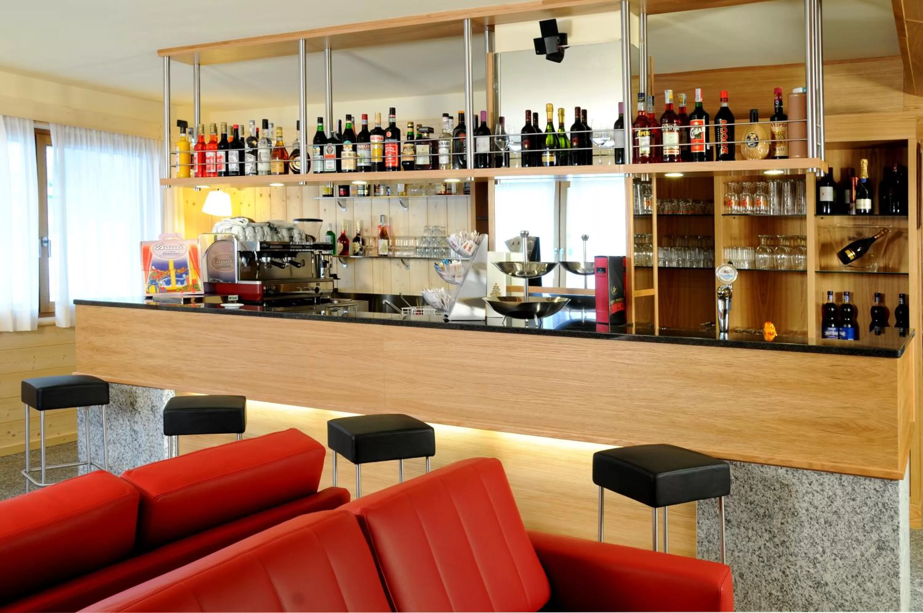 Lounge or bar in Hotel Garni Pegrà